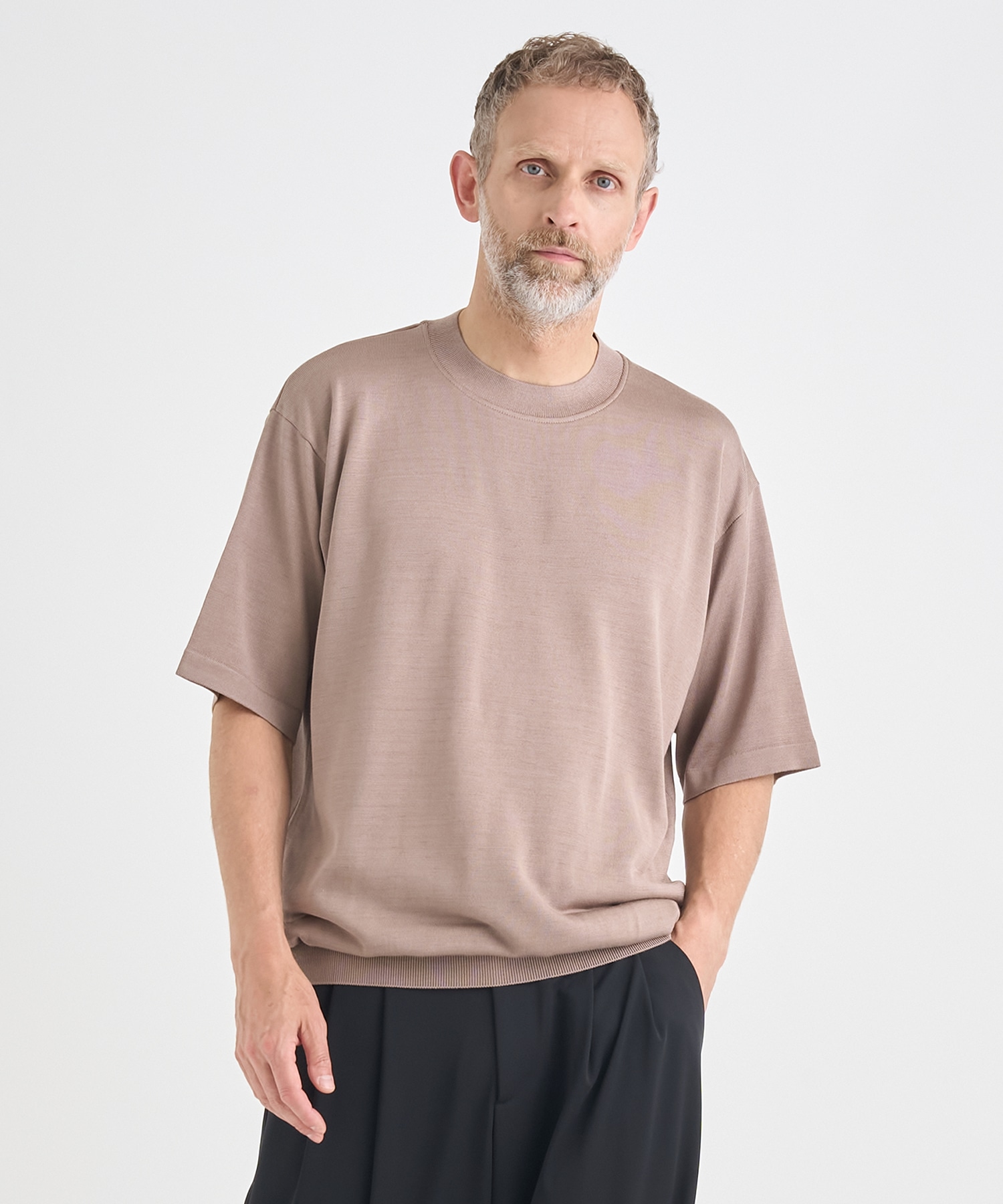 Washable Silk Knit S/S PO