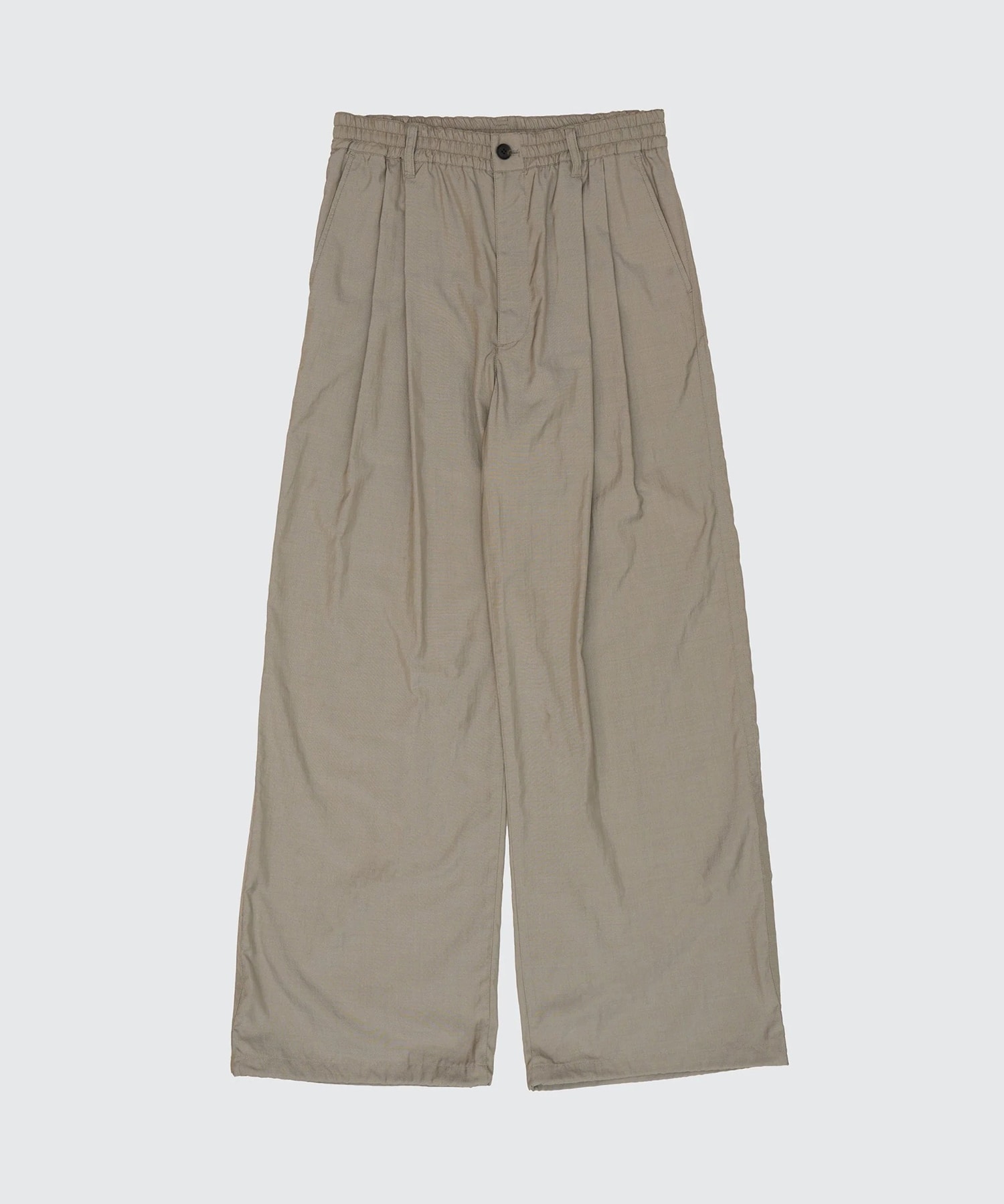 【ヨーク】Silk Nylon 2Pleated Easy Pants