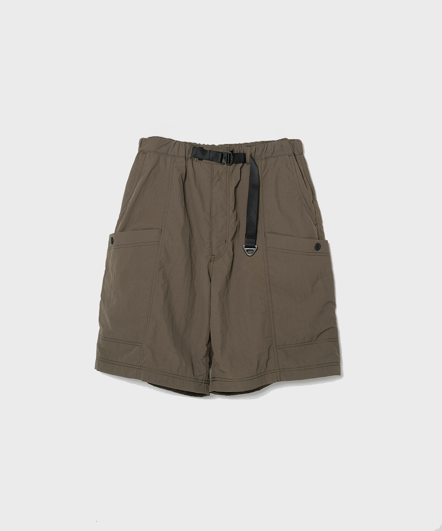 【コムデギャルソンオム】ナイロンタッサー Belt Shorts