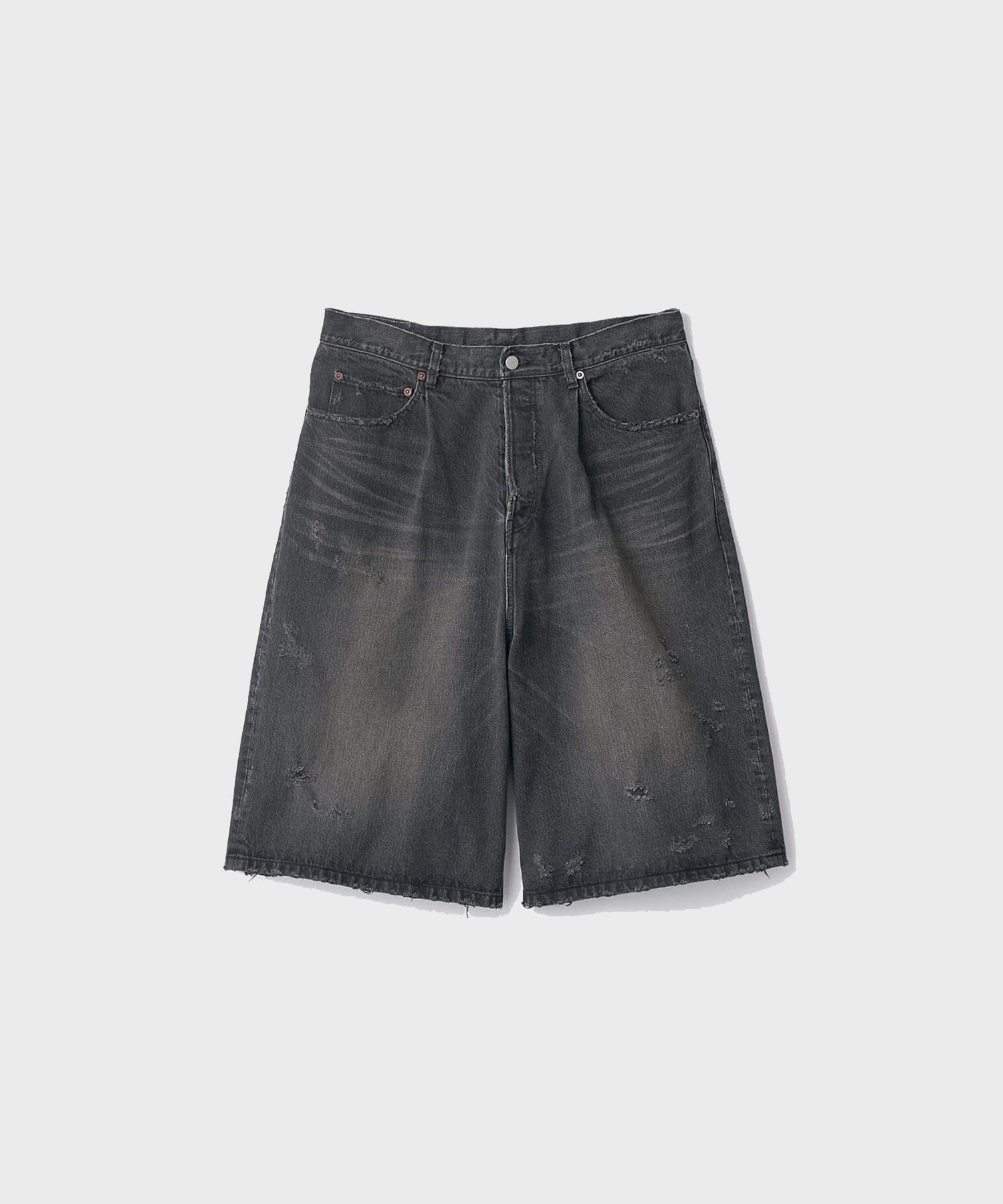 【シュタイン】BAGGY DENIM SHORTS