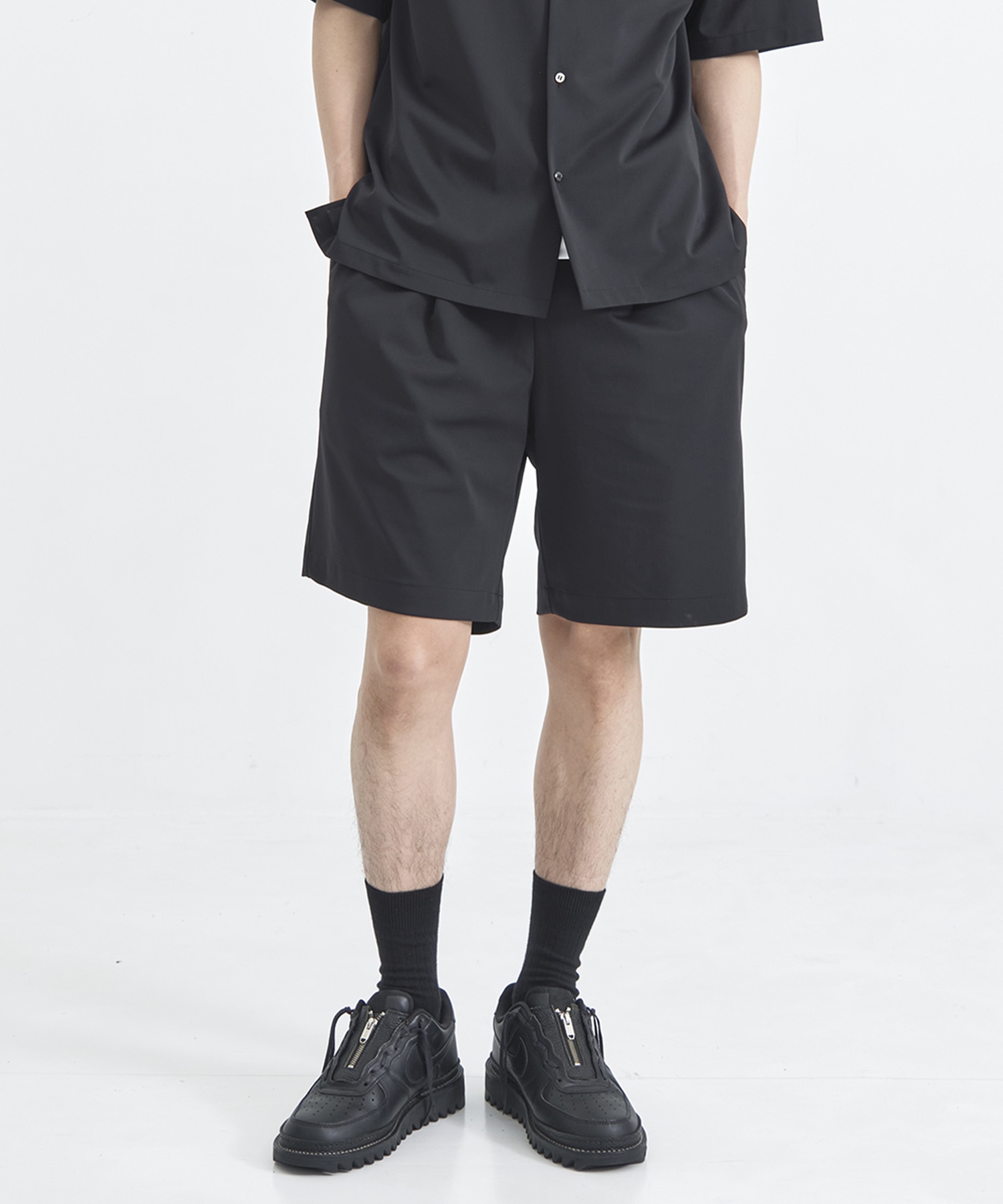 Light Matte Stretch Jersey Short Pants