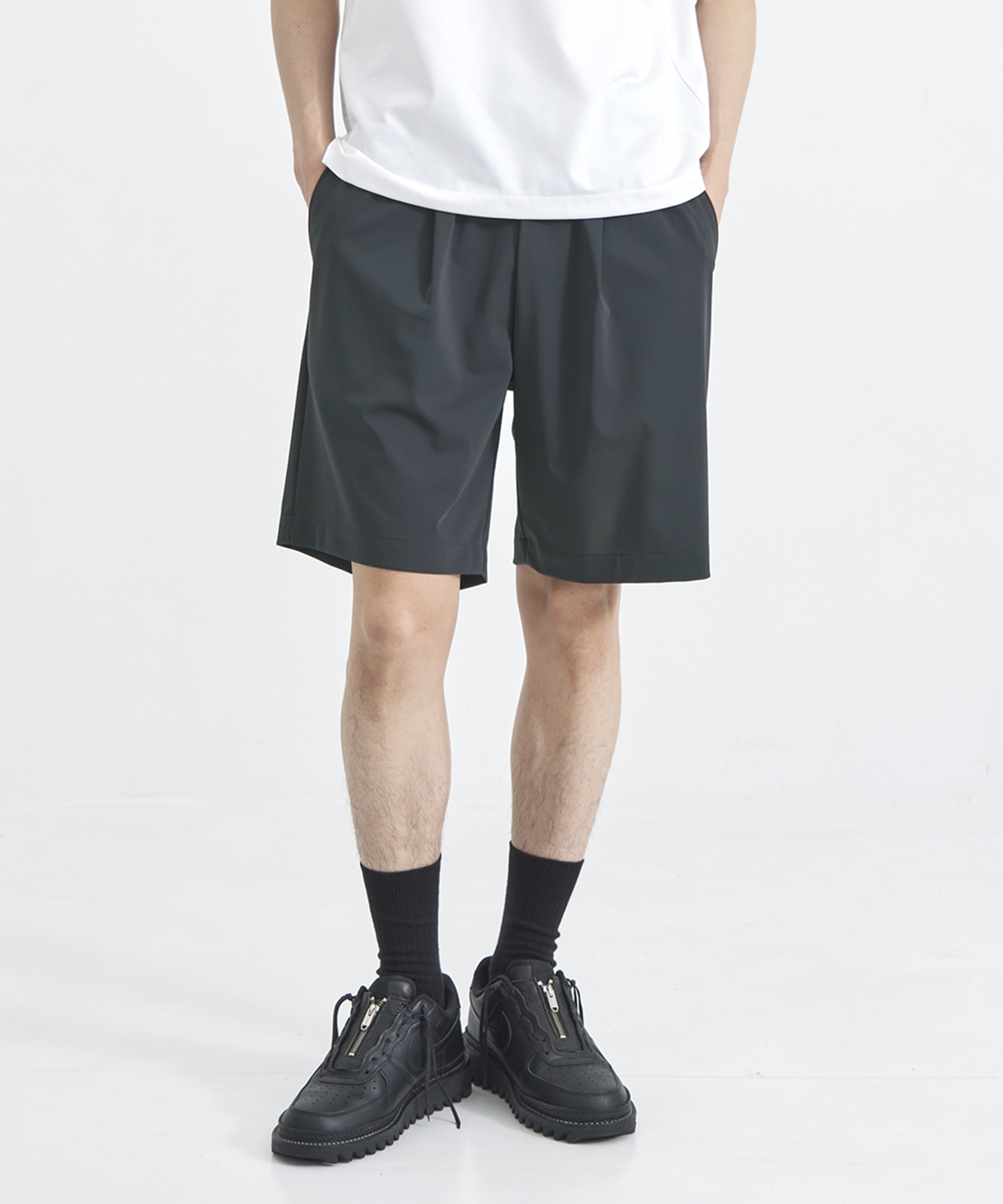 Light Matte Stretch Jersey Short Pants