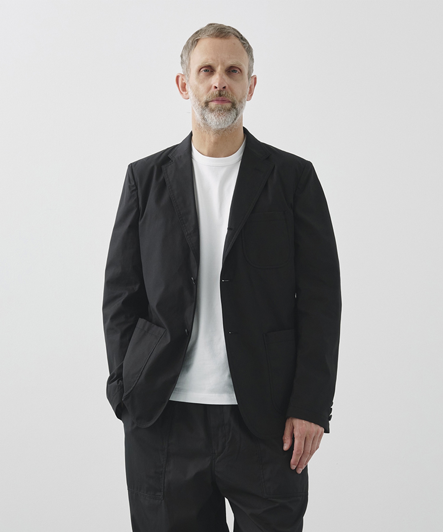 【コムデギャルソンオム】綿ブロード 2B Jacket