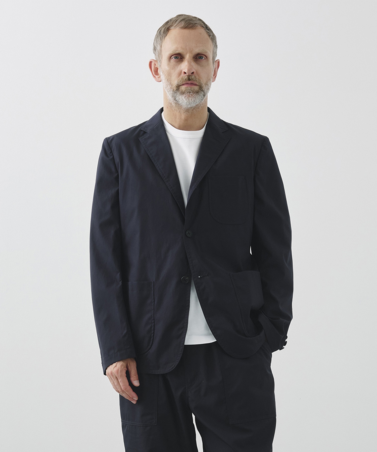 【コムデギャルソンオム】綿ブロード 2B Jacket