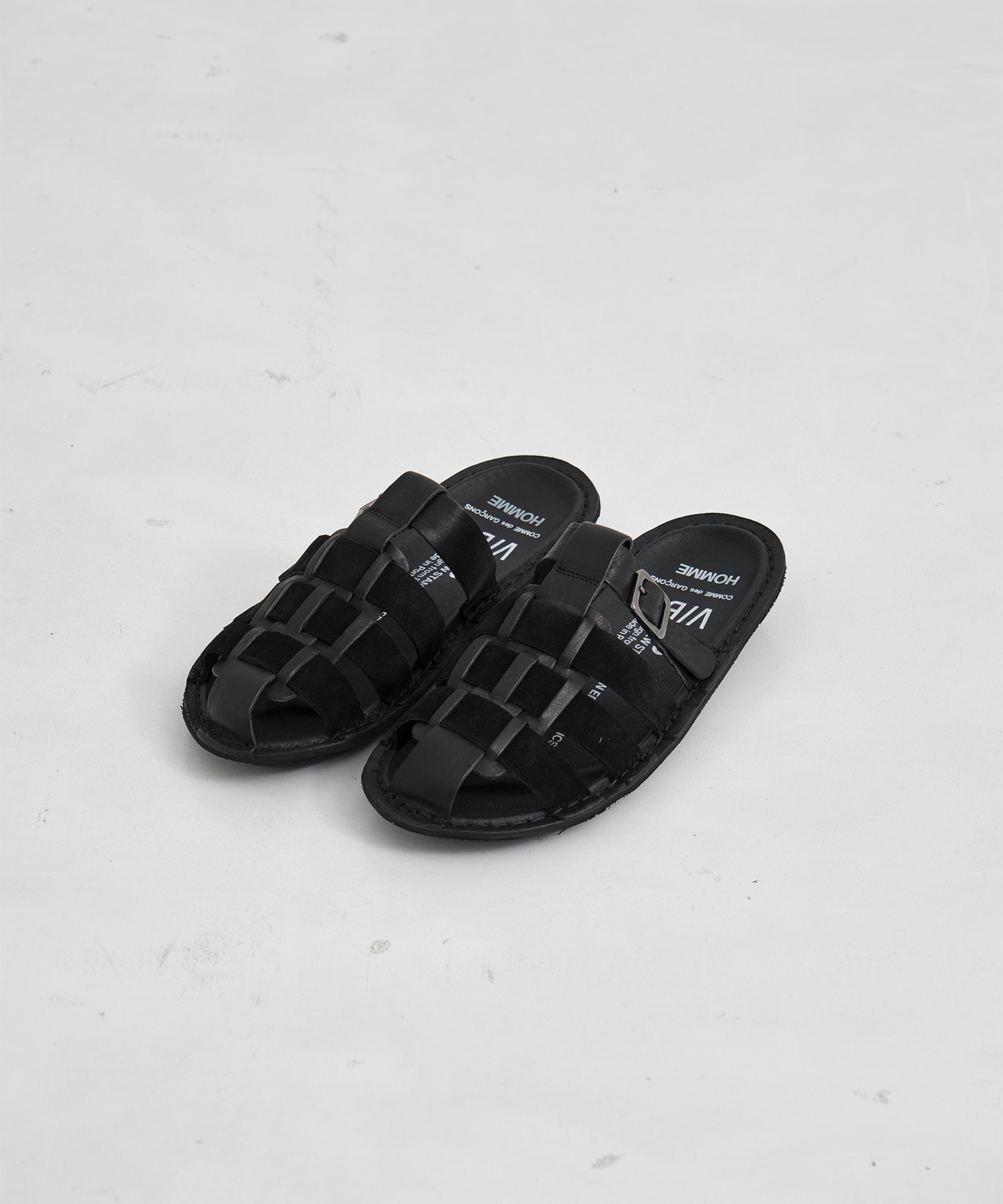 HQ-K106-001 ステアスムース×スウェード VIBA Gurkha Sandal