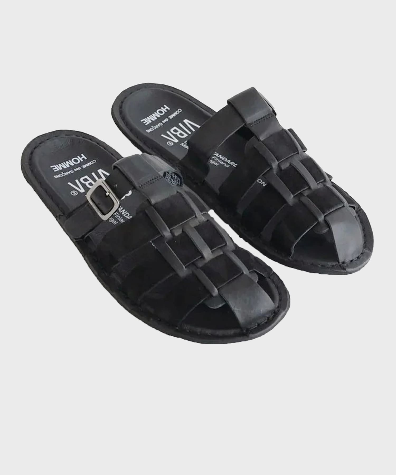 HQ-K106-001 ステアスムース×スウェード VIBA Gurkha Sandal