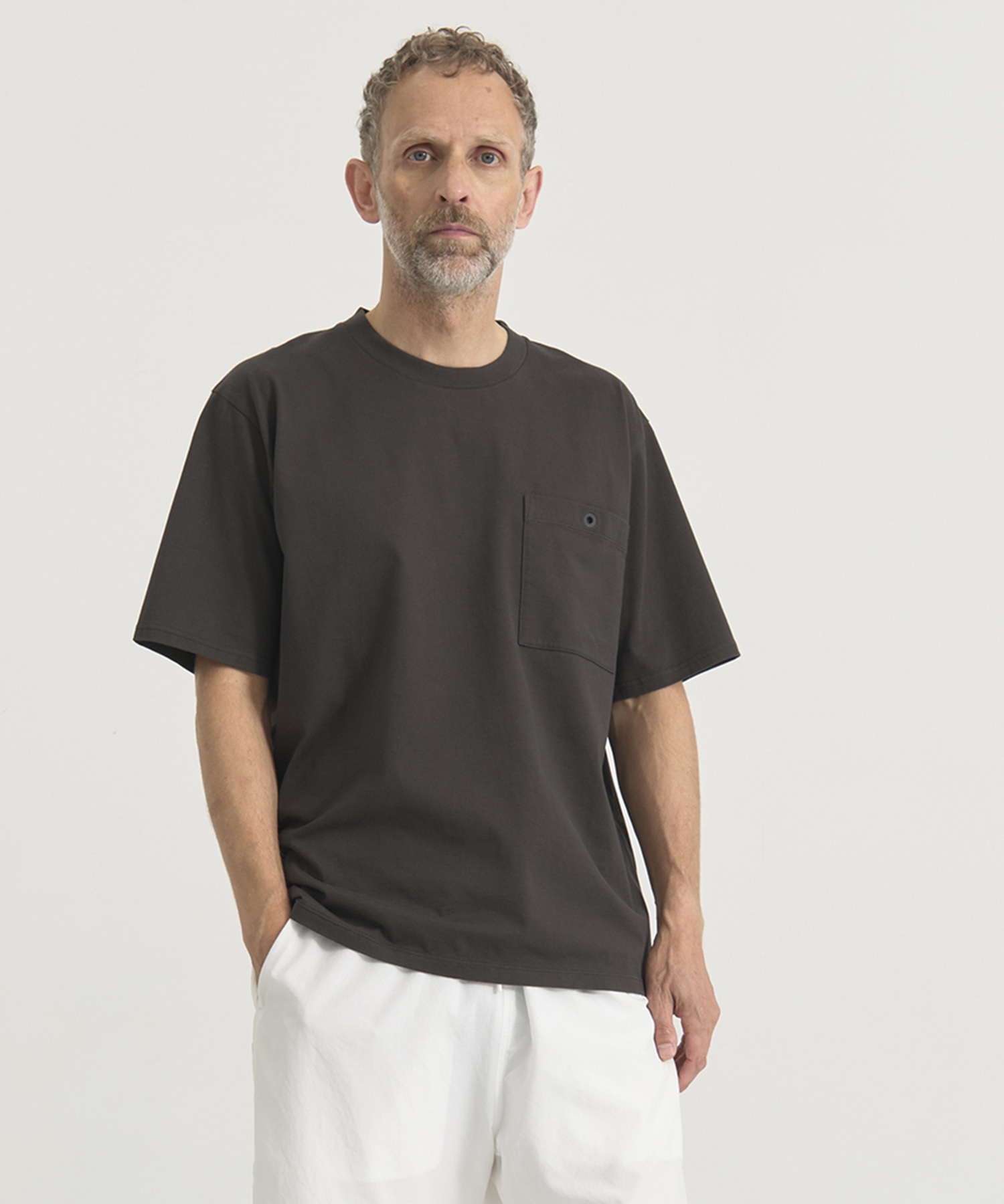 別注 ONE EYELET POCKET TEE