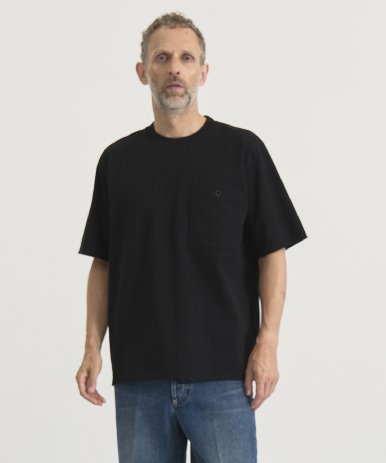 別注 ONE EYELET POCKET TEE