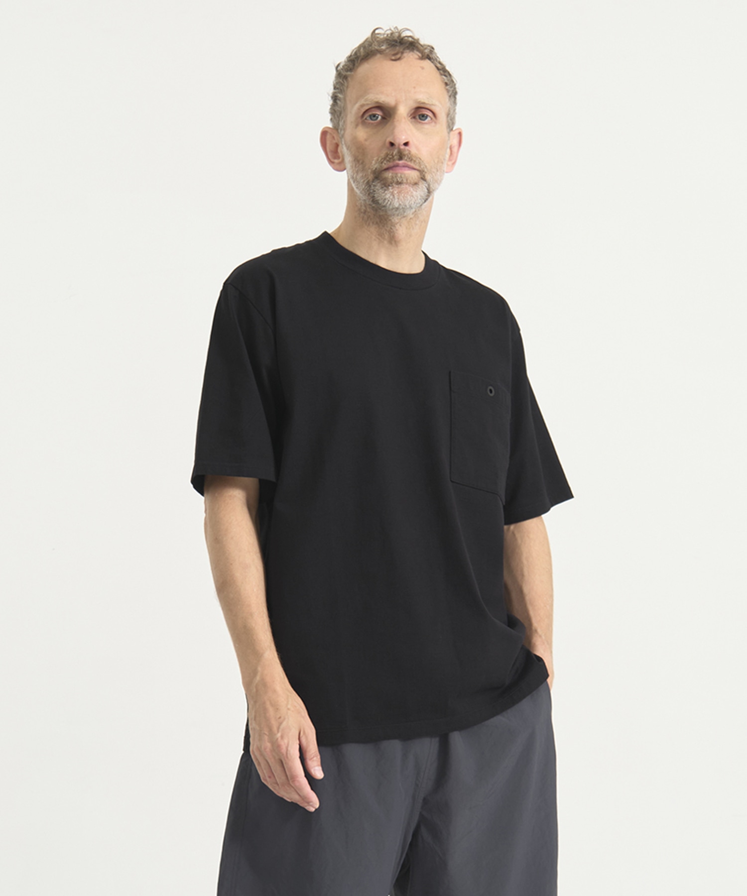 別注 ONE EYELET POCKET TEE