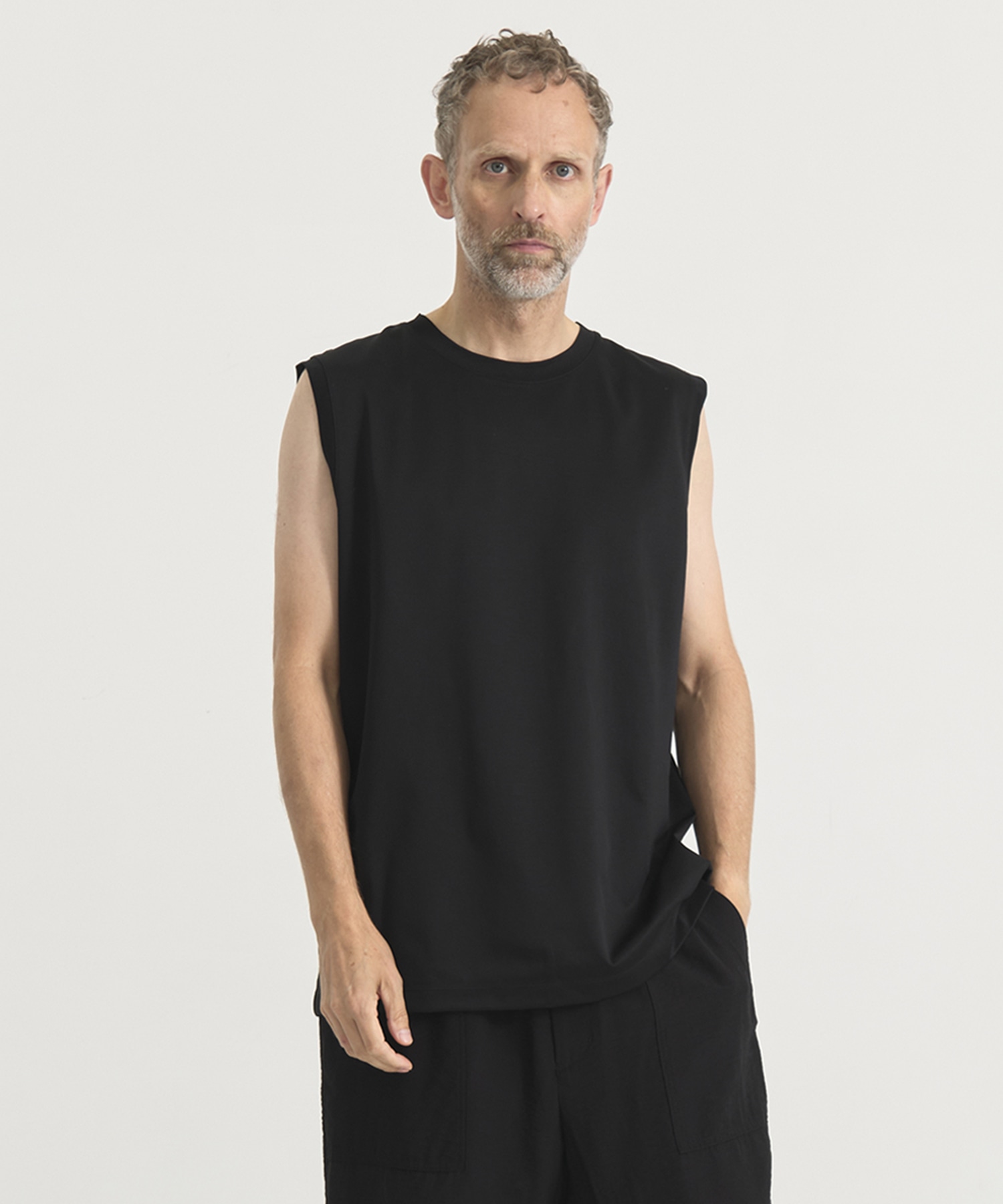 『もう、汗らない』SOLOTEX Jersey Sleeveless T-Shirts