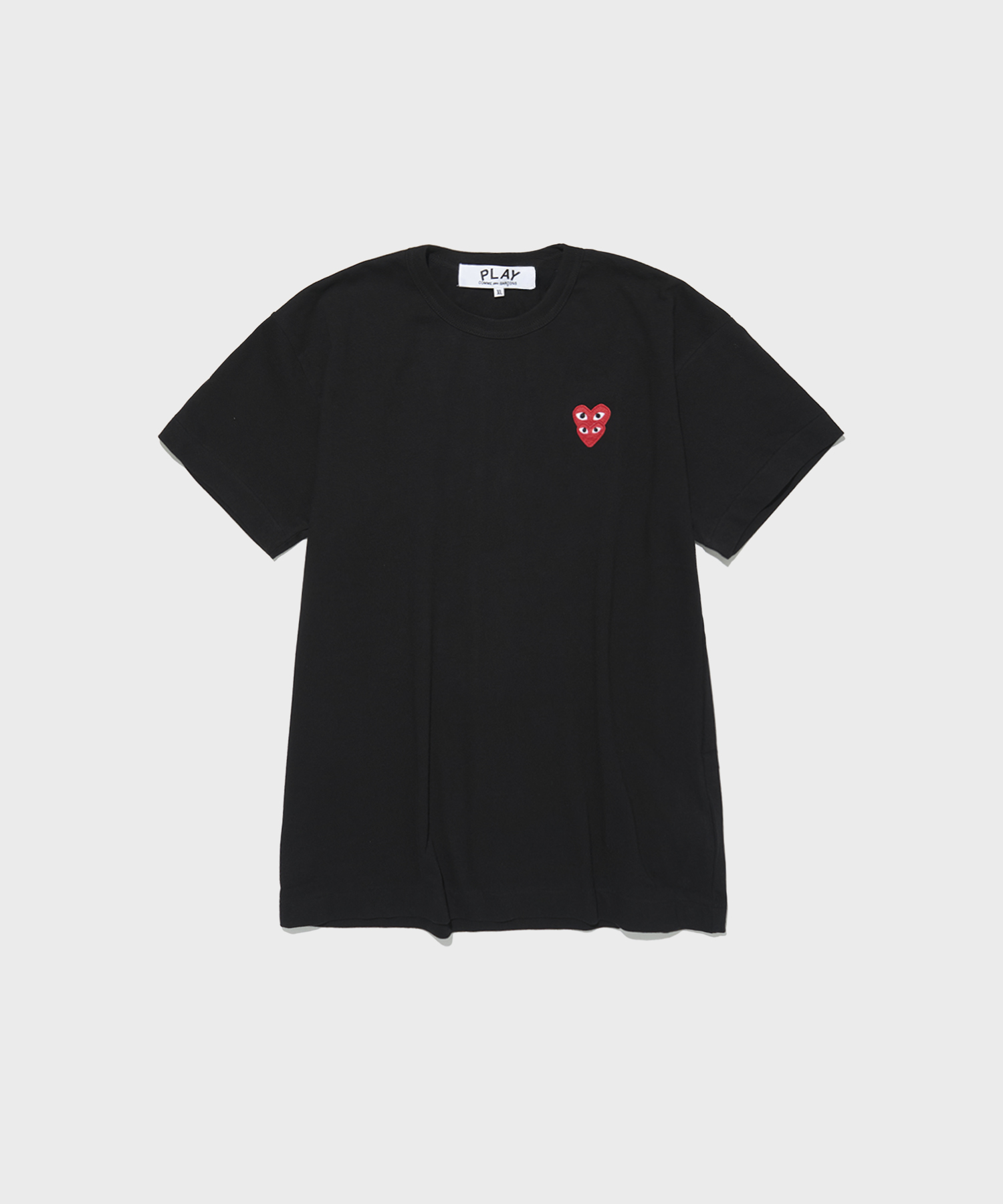 T-SHIRT DOUBLE RED EMBLEM