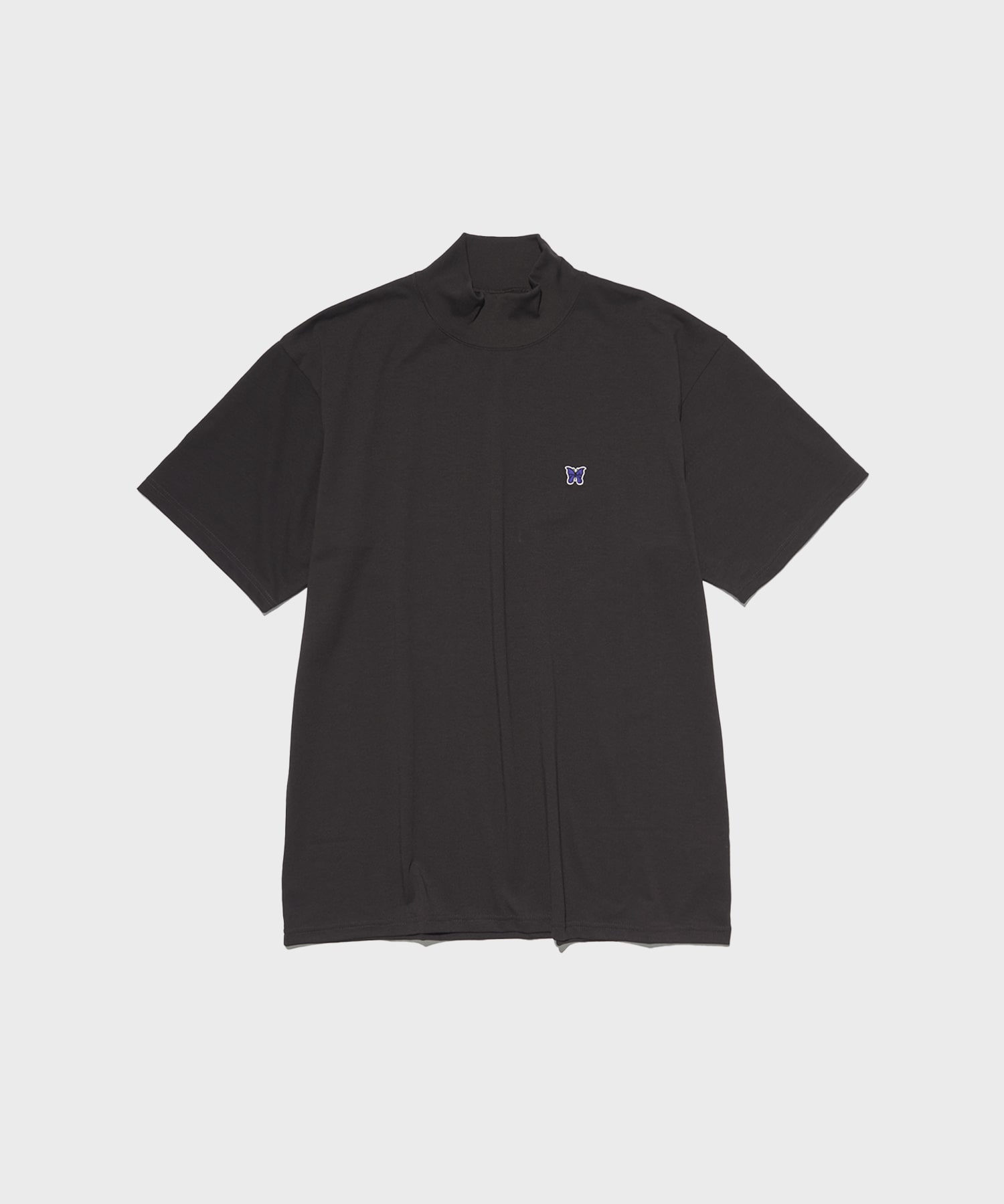 S/S Mock Neck Tee - Poly Jersey
