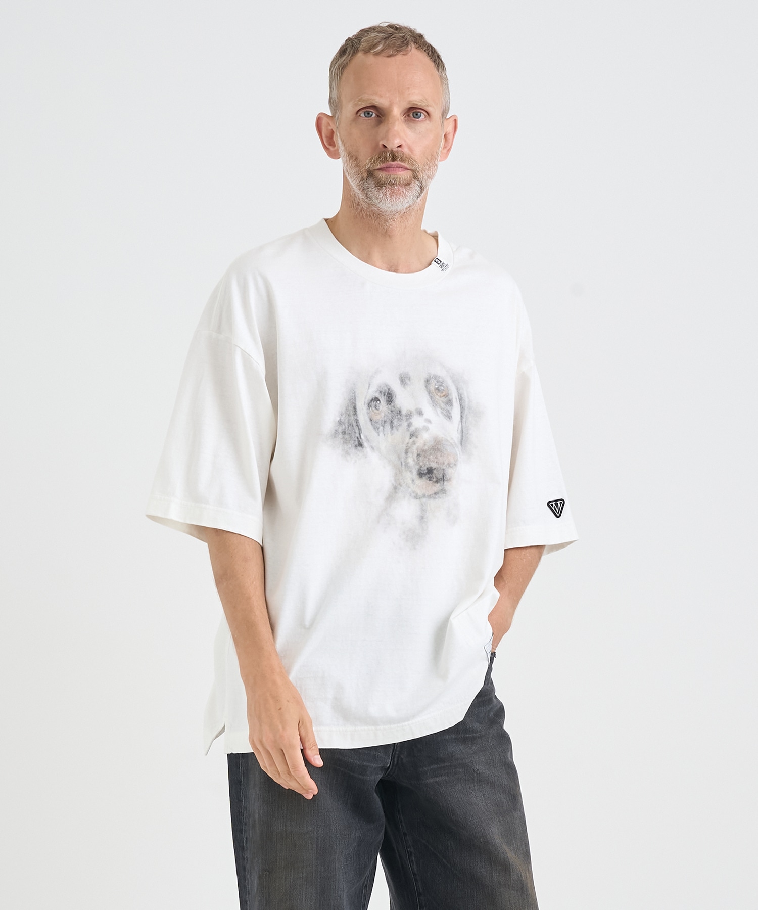 DOG PRINTED TEE