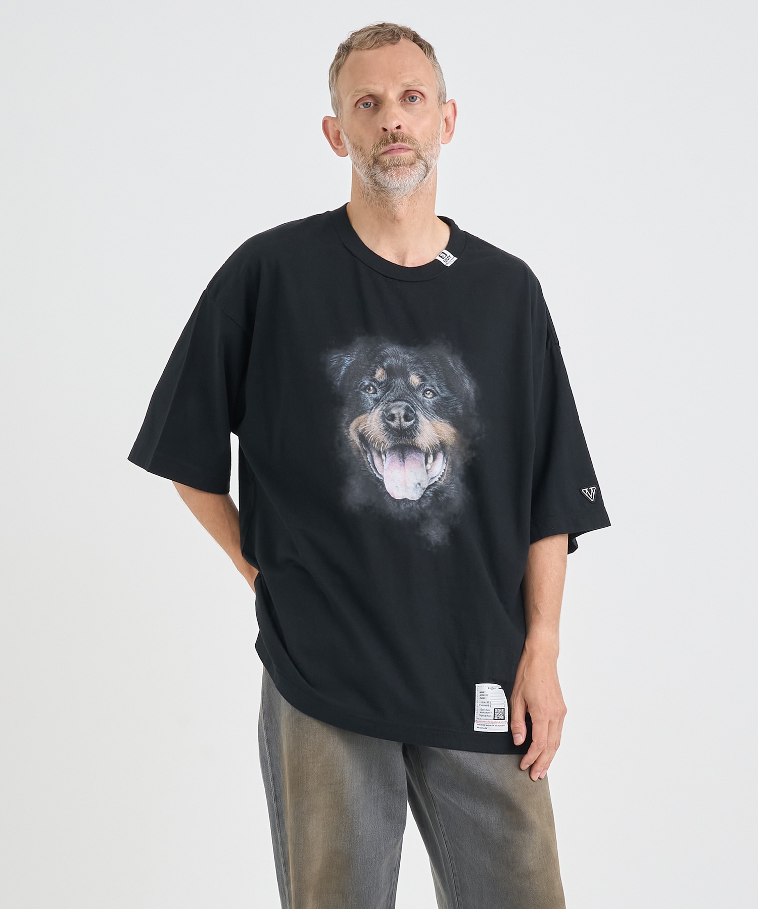 DOG PRINTED TEE