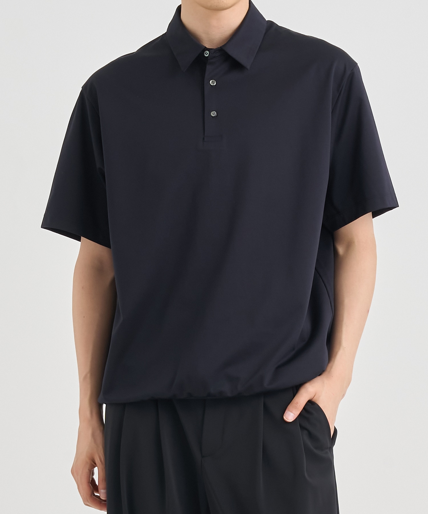 『もう、汗らない』SOLOTEX Jersey S/S Rib Polo Shirts