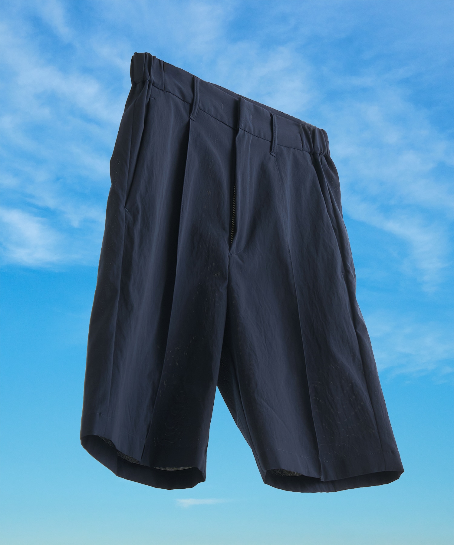 着た方が涼しい Pintucrease Short Pants