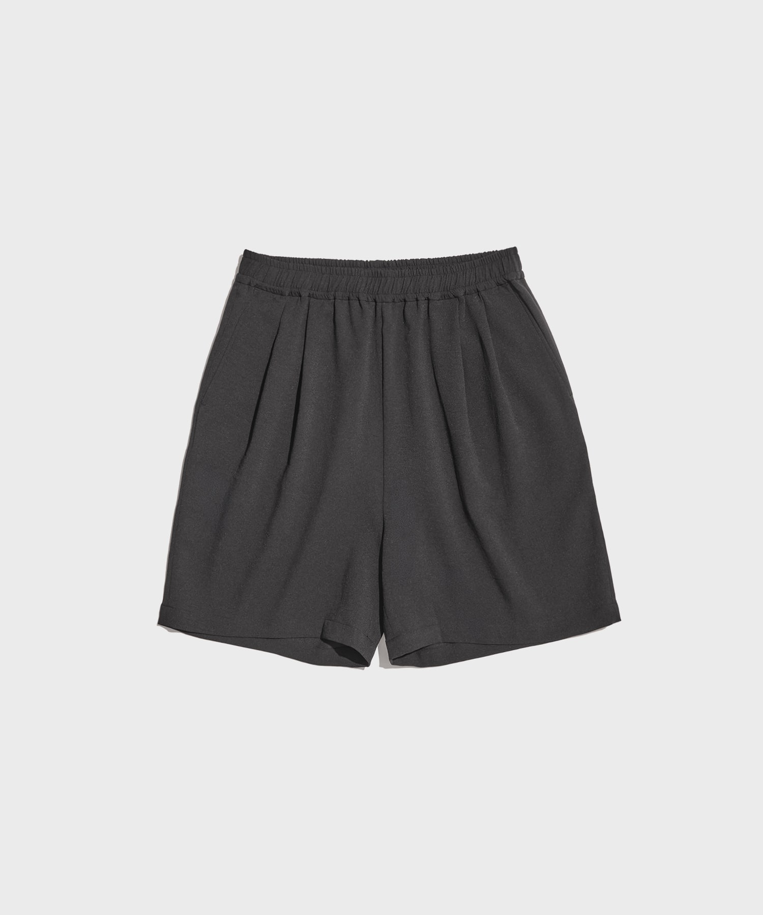 【エヌハリウッド】2261-CP50-010 2TUCK EASY HALF PANTS