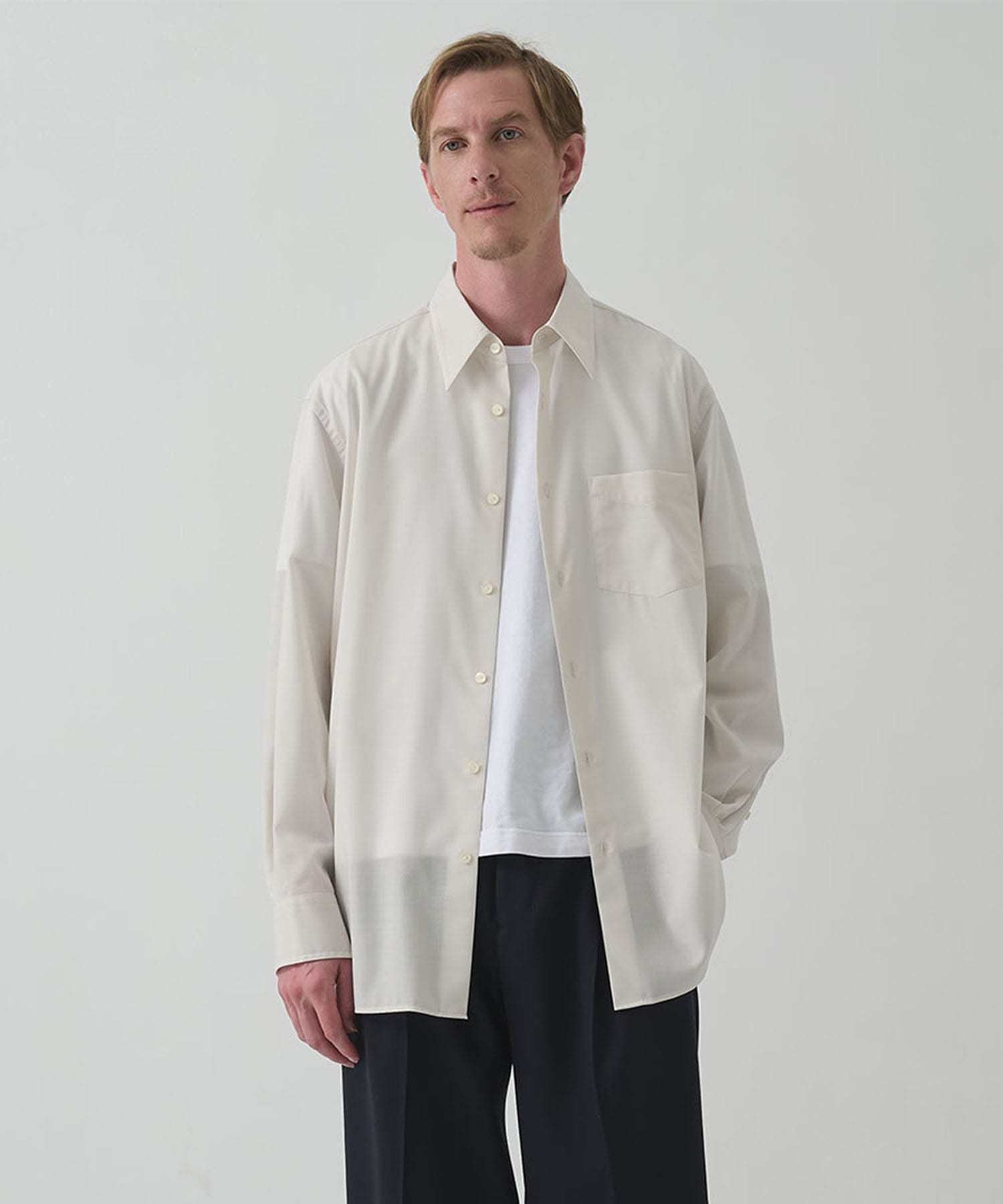 別注REGULAR COLLAR RELAX FIT SHIRT