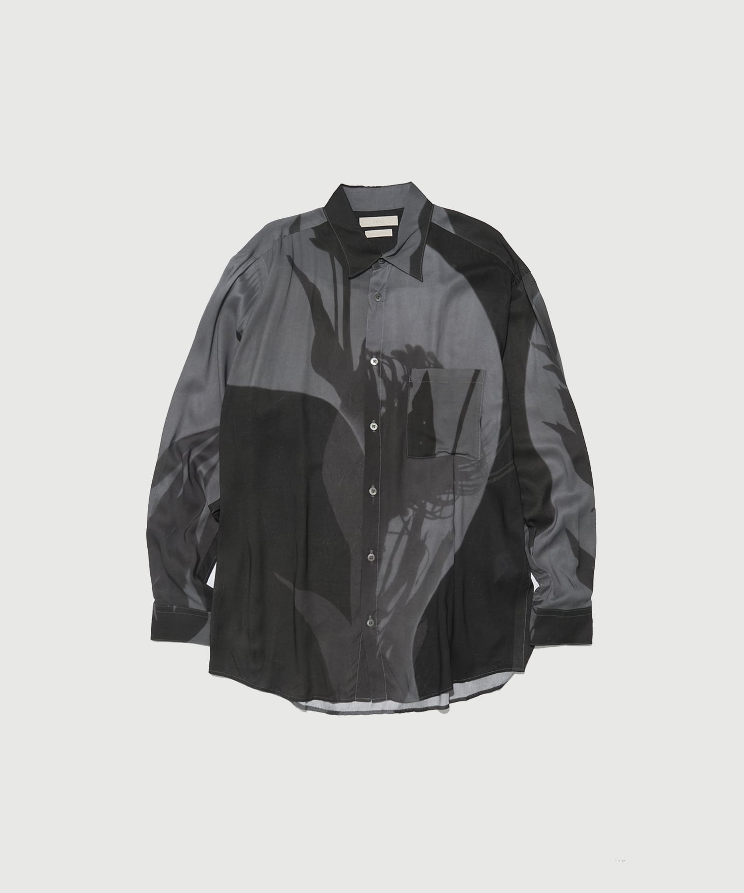 Photogram Printed Rayon Shirt