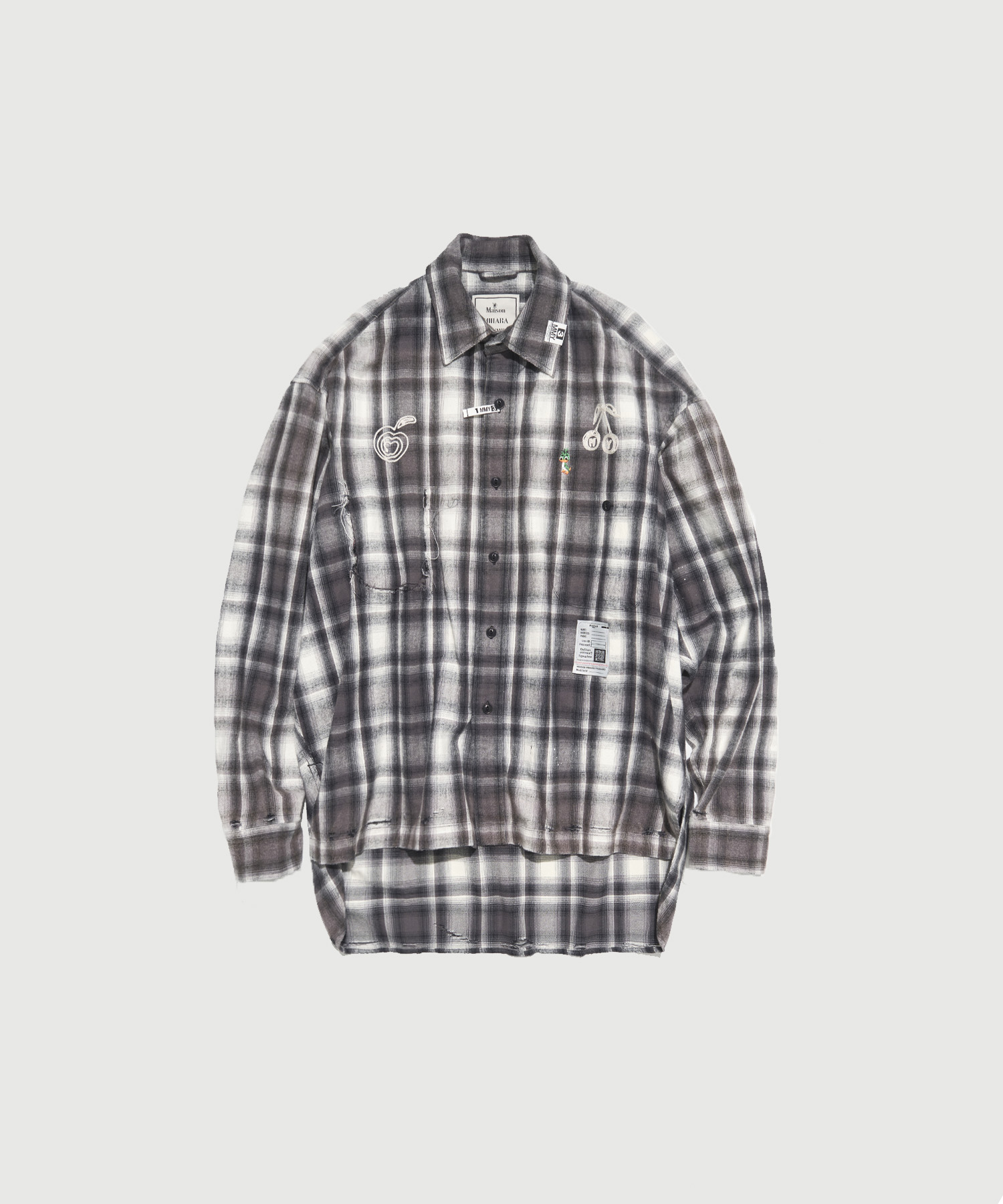 VINTAGE LIKE CHECK L/S SHIRTS