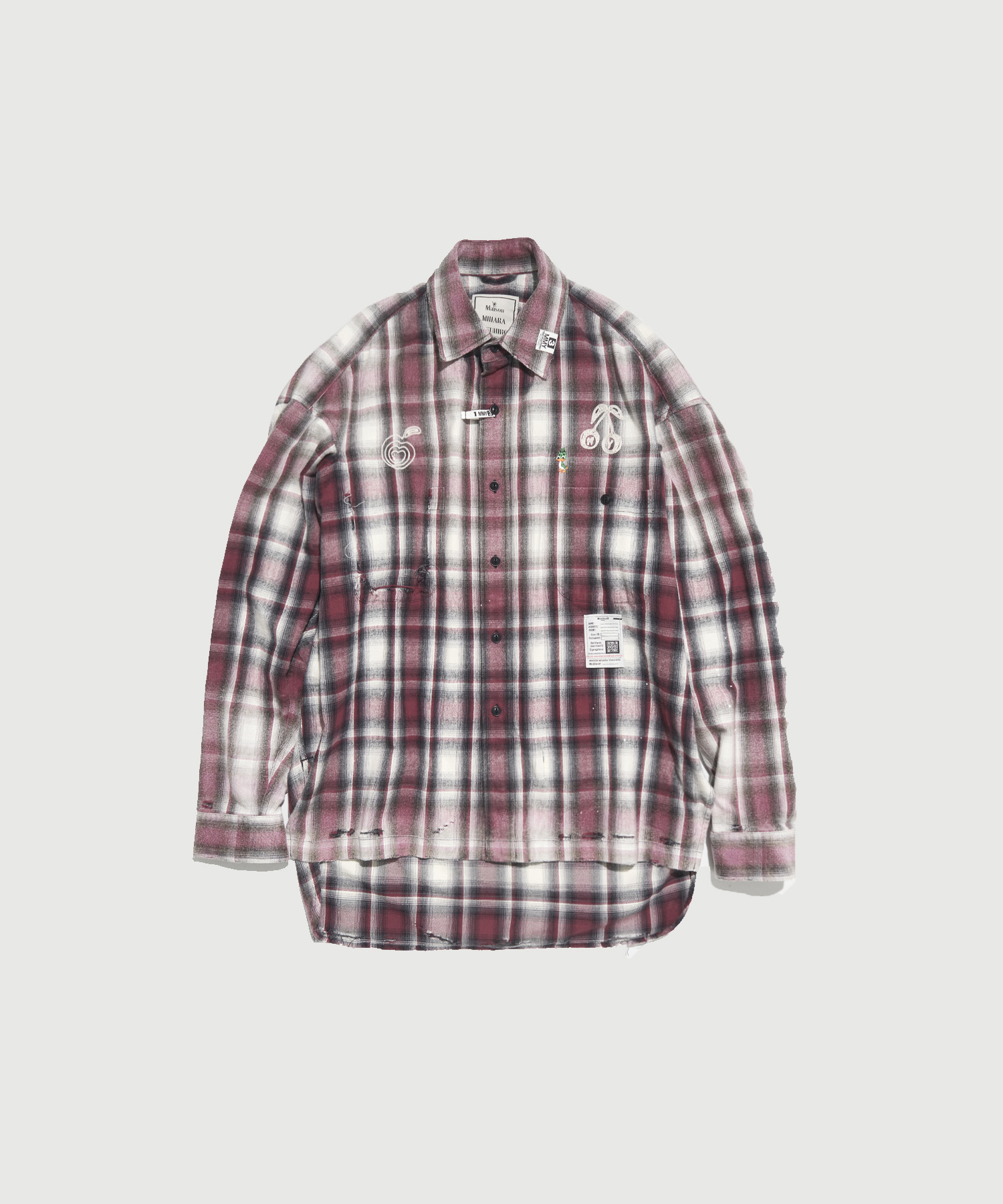 VINTAGE LIKE CHECK L/S SHIRTS