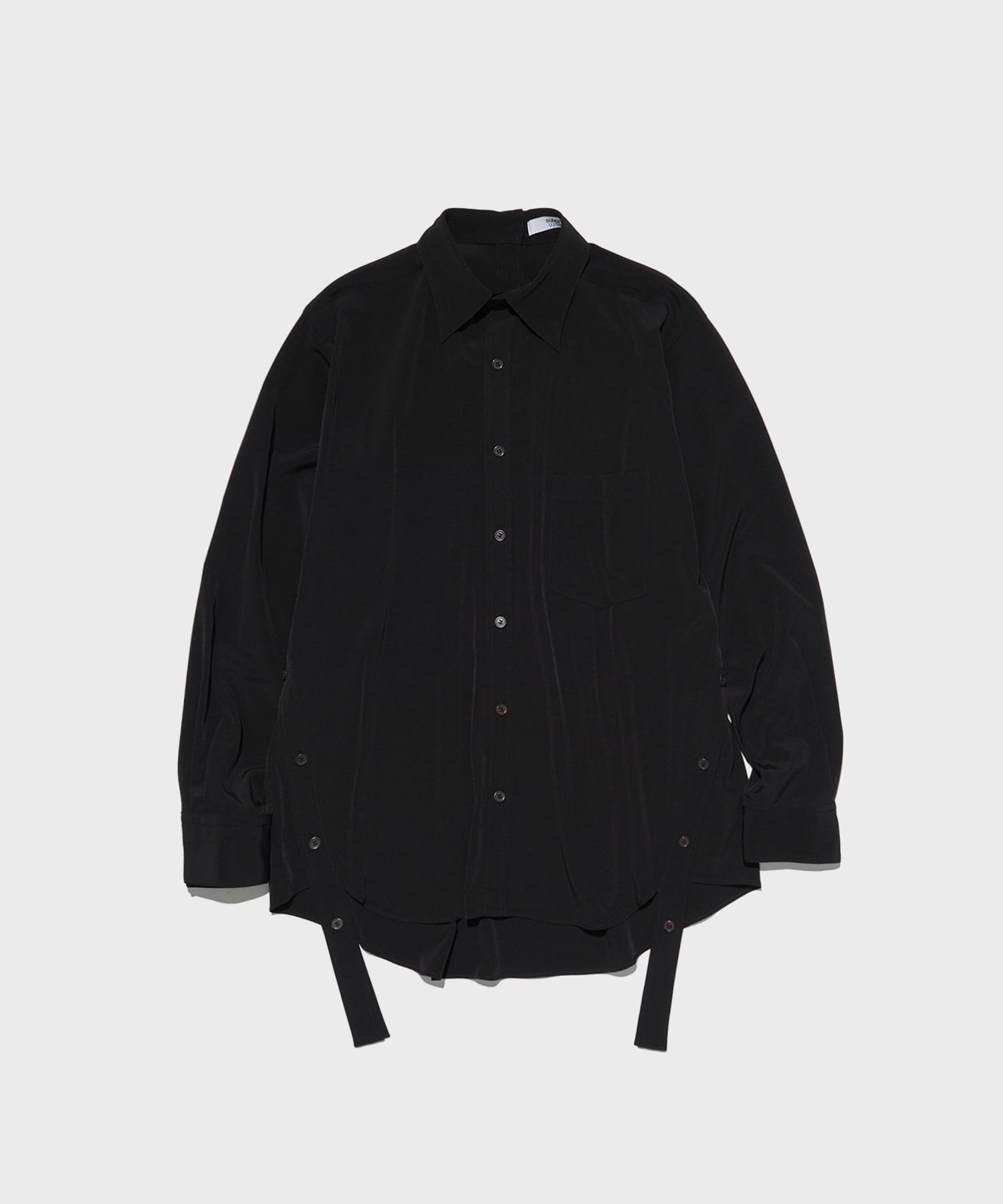 sulvam×UJOH Back&Side Open Shirts