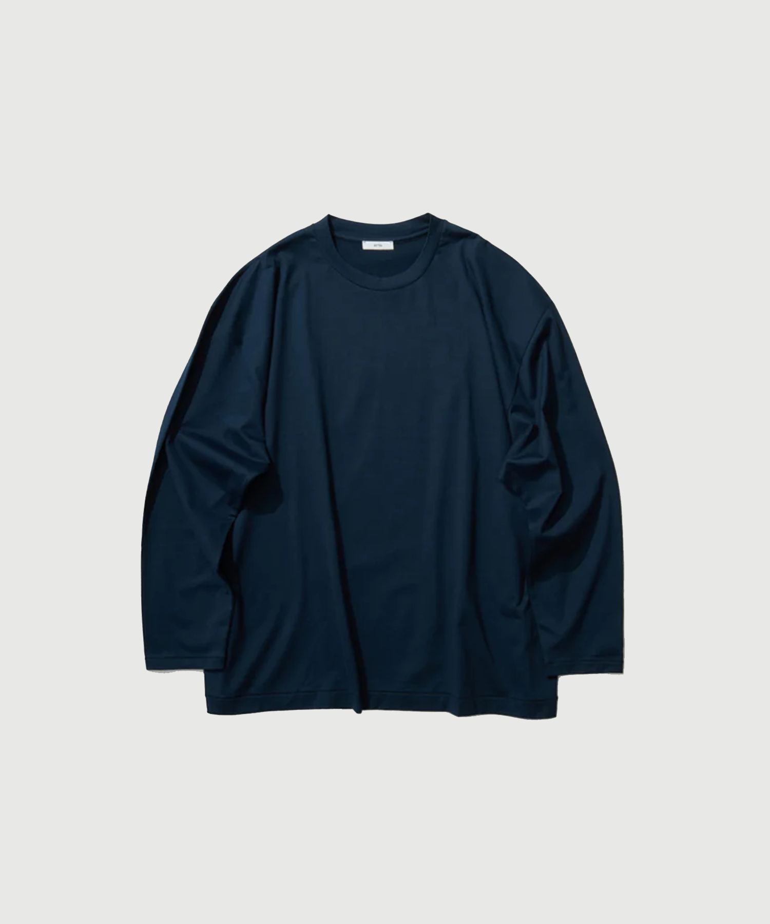 SUVIN 60/2 OVER SIZED LONG SLEEVE T-SHIRT