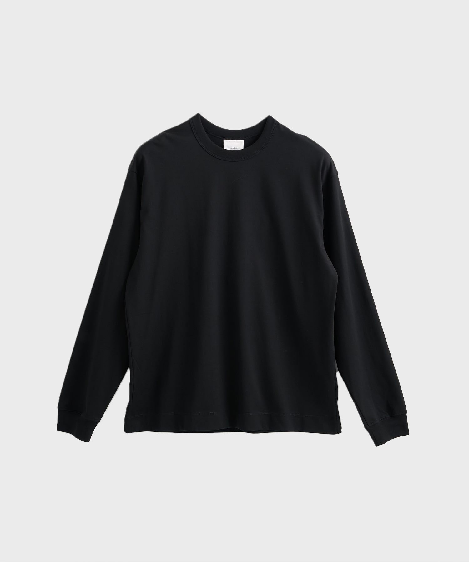 COTTON JERSEY LONG SLEEVE T-SHIRT