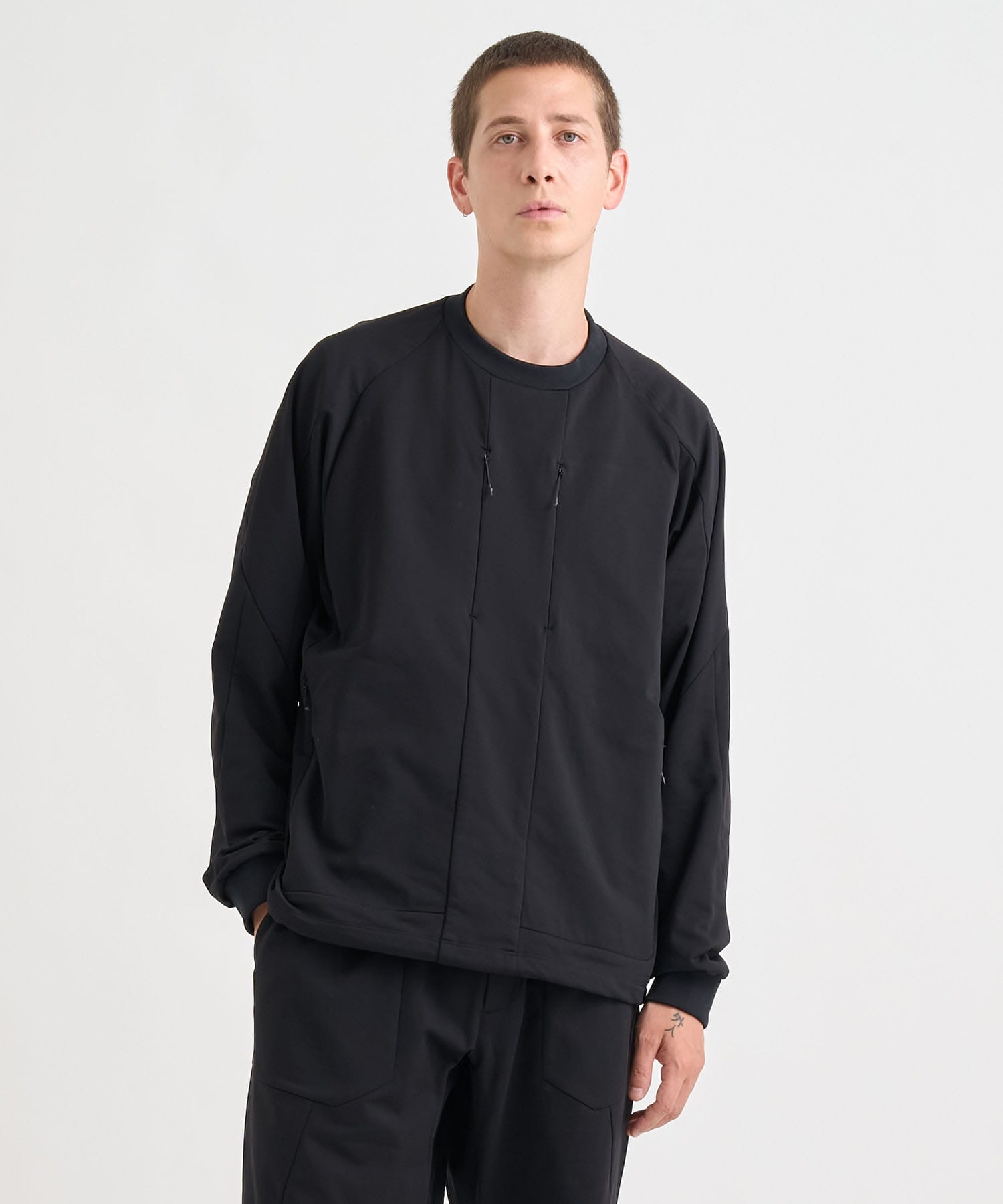 別注BLK SUPER LIGHT SWEAT PO
