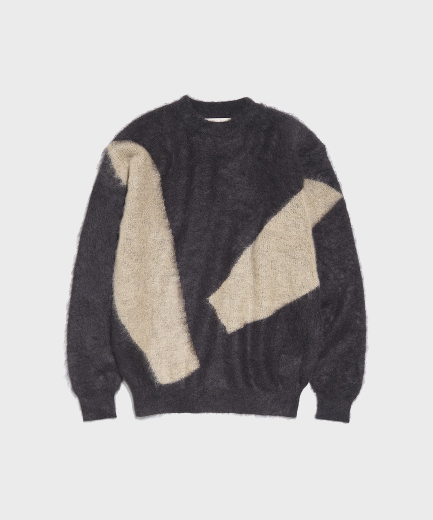 yoke 19aw ニット（ダークネイビー） 3/4 FRONT ZIP HIGHNECK RIB SWEATER | YOKE(ヨーク) / トップス