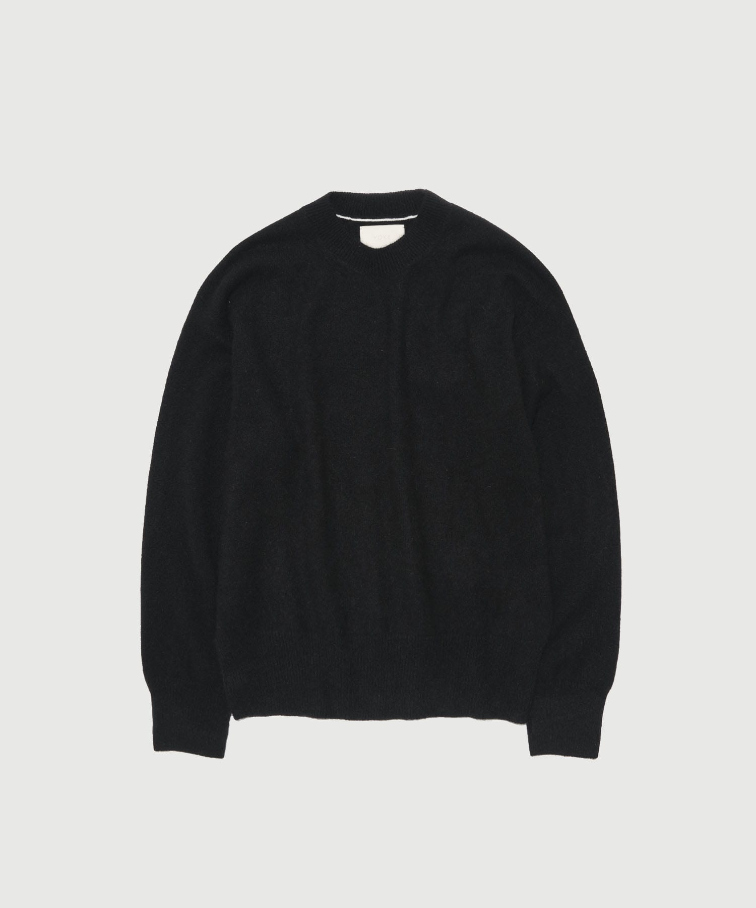 Cashmere Wholegarment Crewneck Sweater
