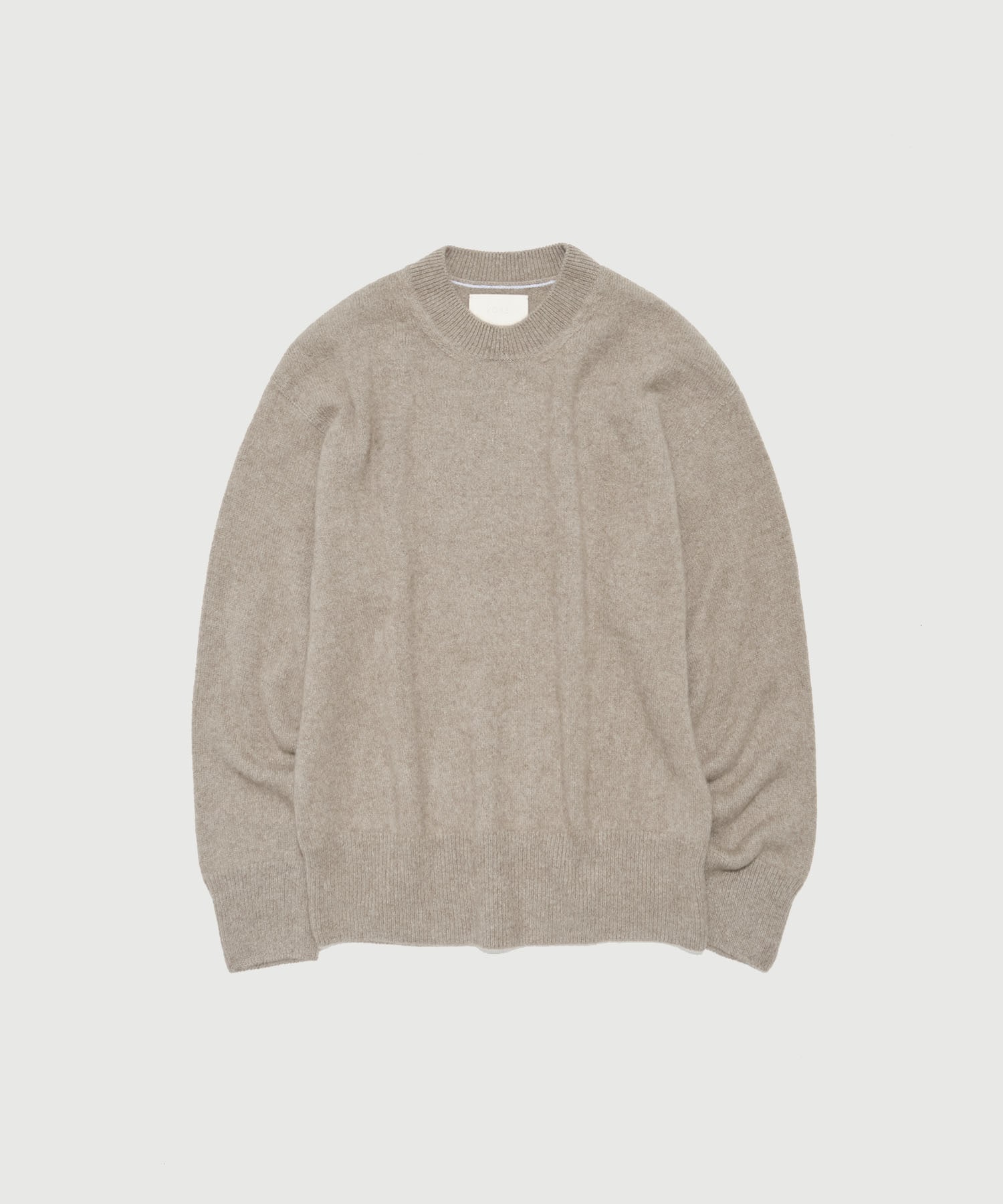 Cashmere Wholegarment Crewneck Sweater