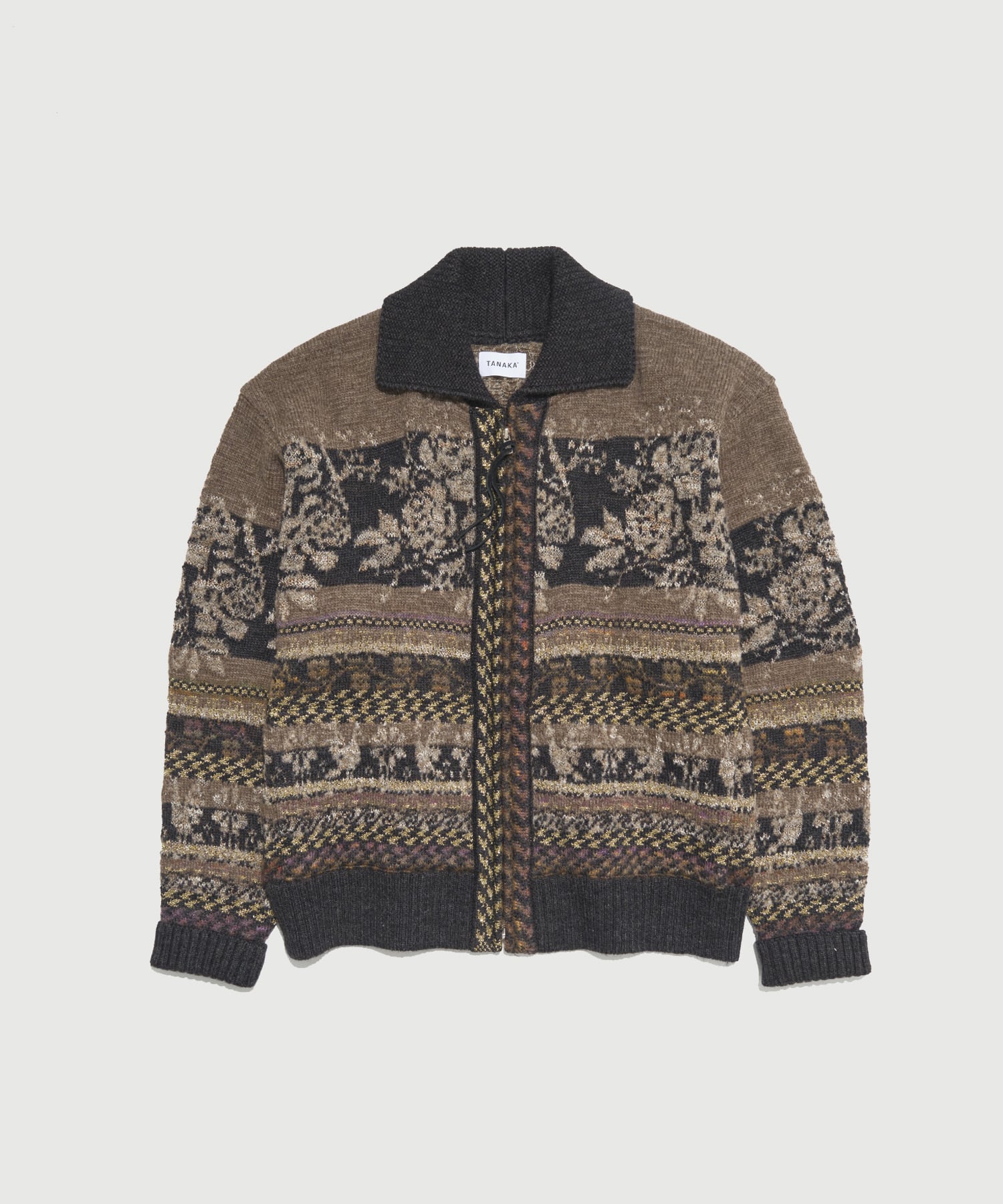 JACQUARD CARDIGAN