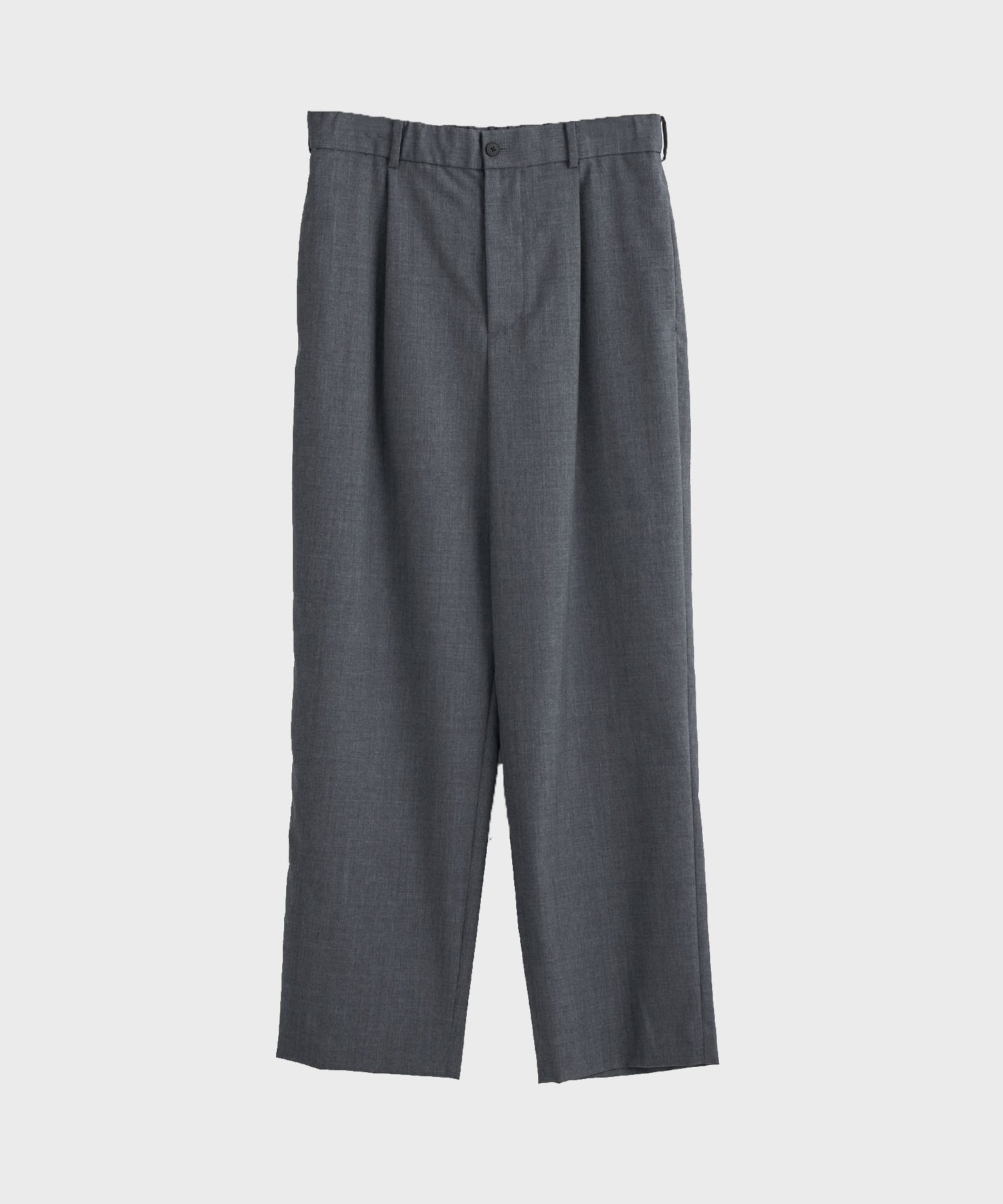 WOOL TORPICAL LOOSE FIT PANTS