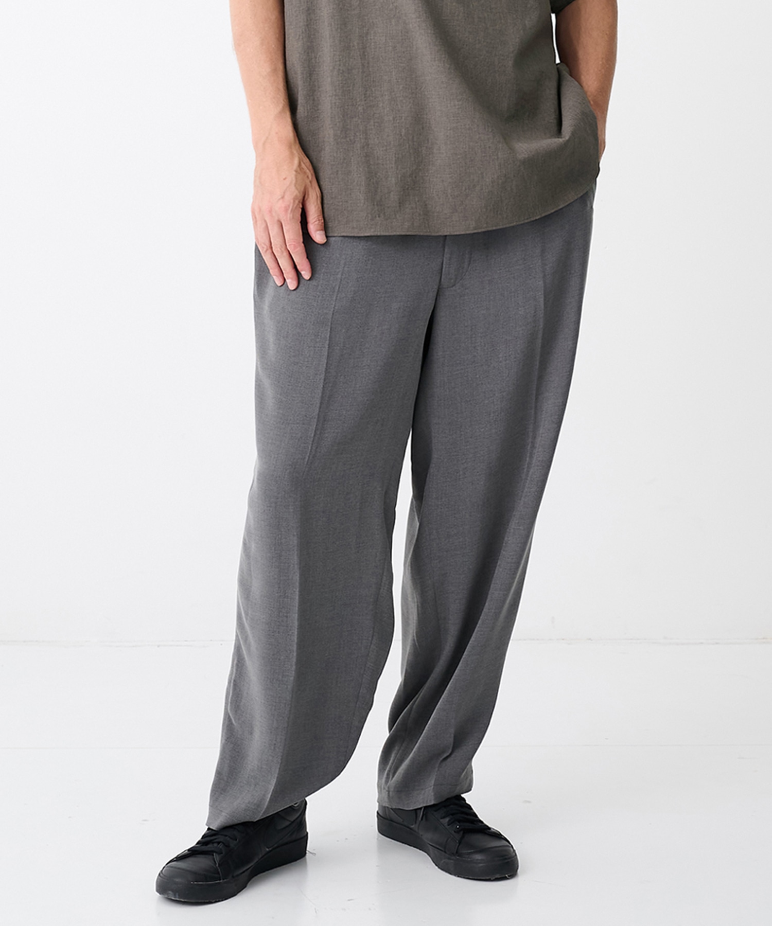 MERANGE TWILL DOUGI PANTS