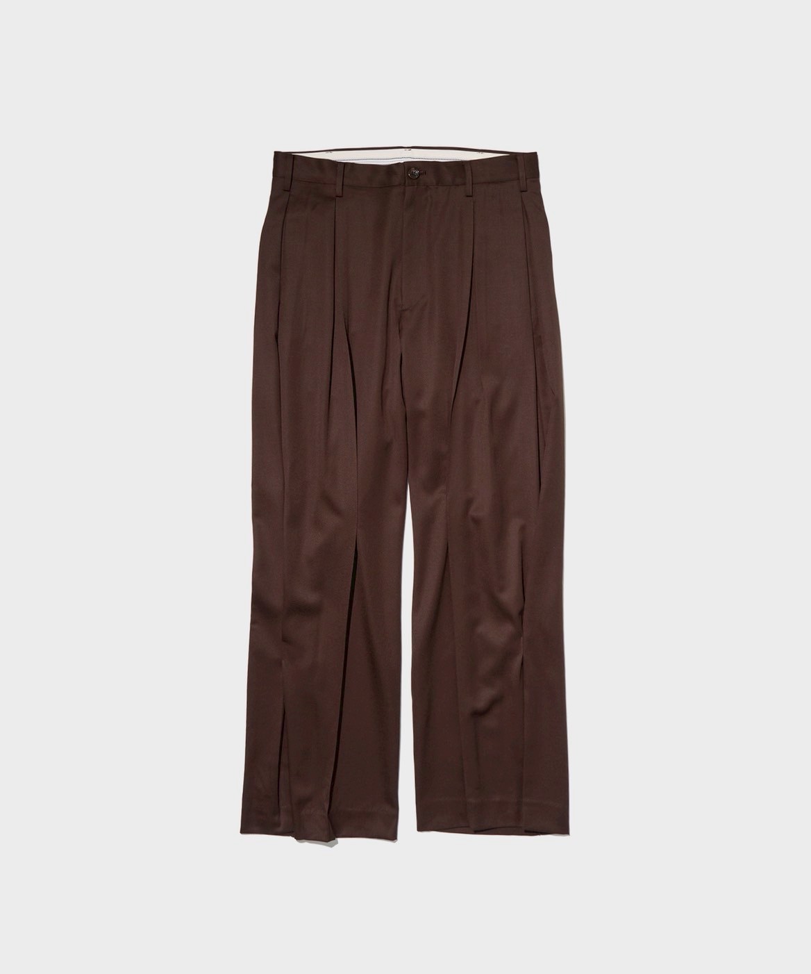 Tuck-detail pants