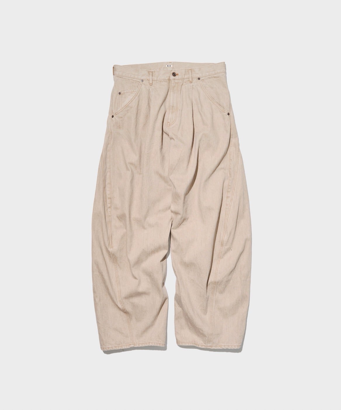 3D cutting sweat pants