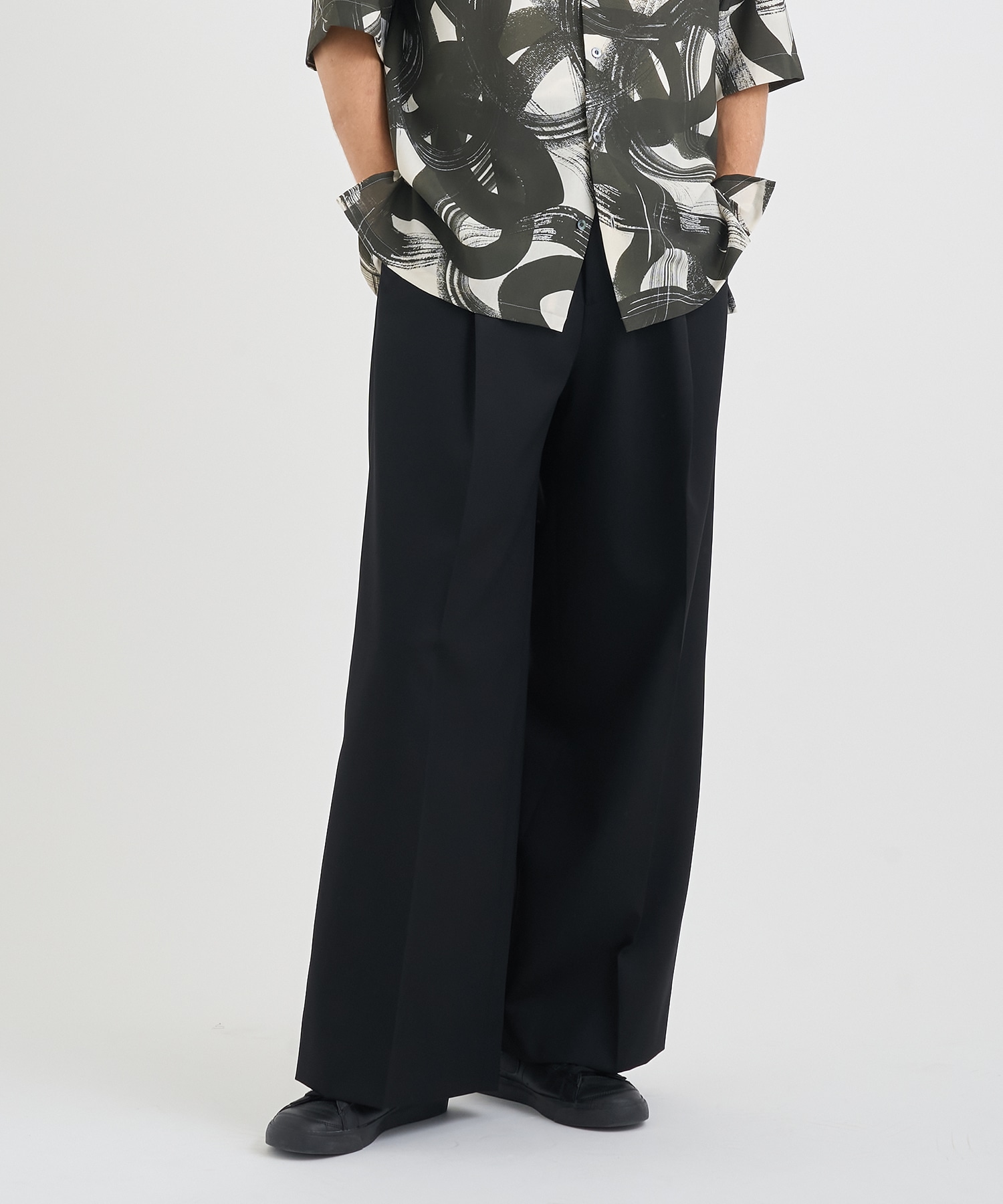 EXTRA WIDE TROUSERS