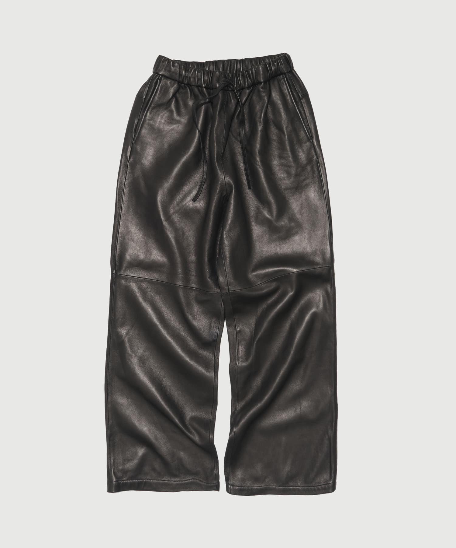 Sheep Leather Easy Pants
