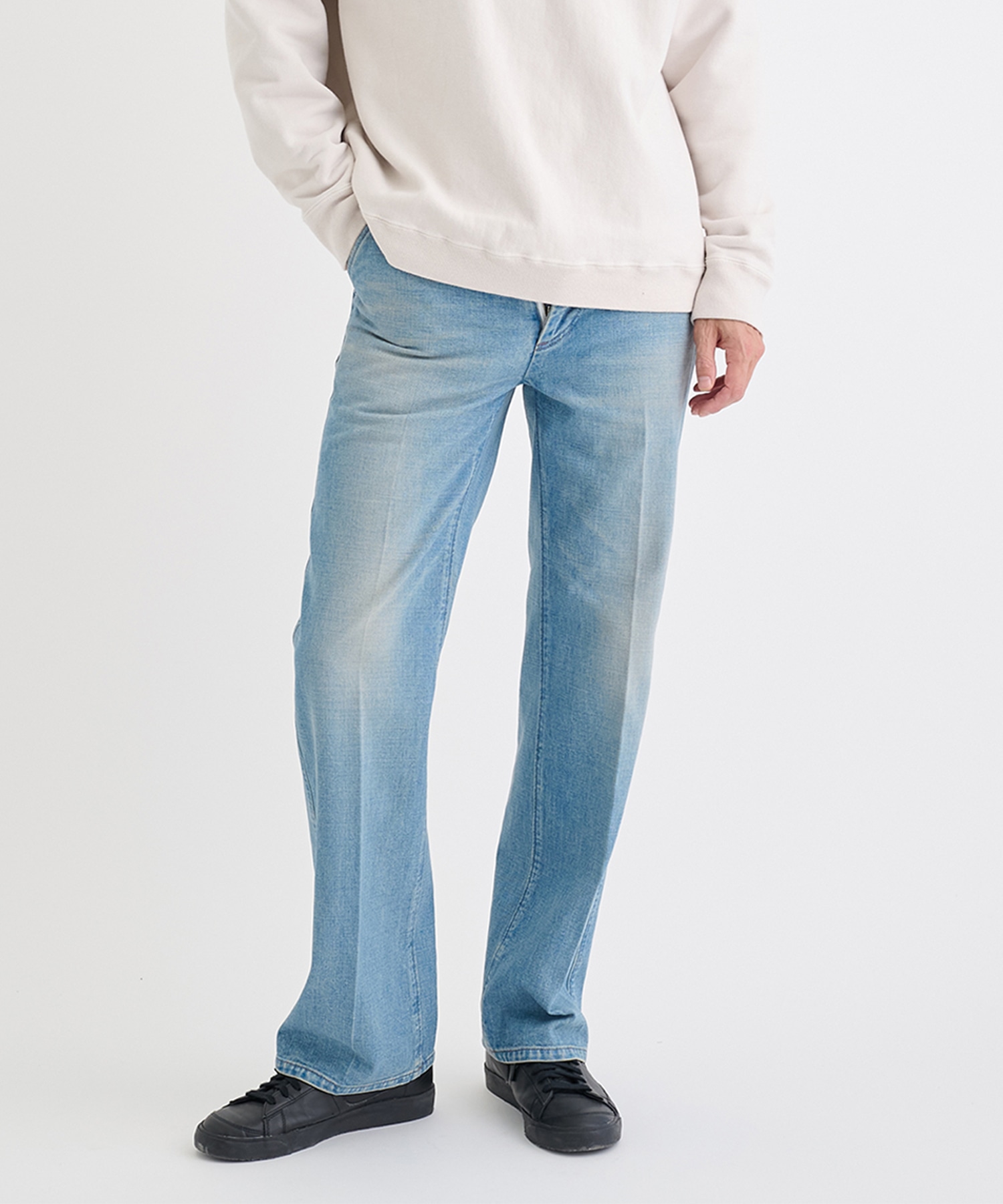 RERACS STRAIGHT DENIM PANTS