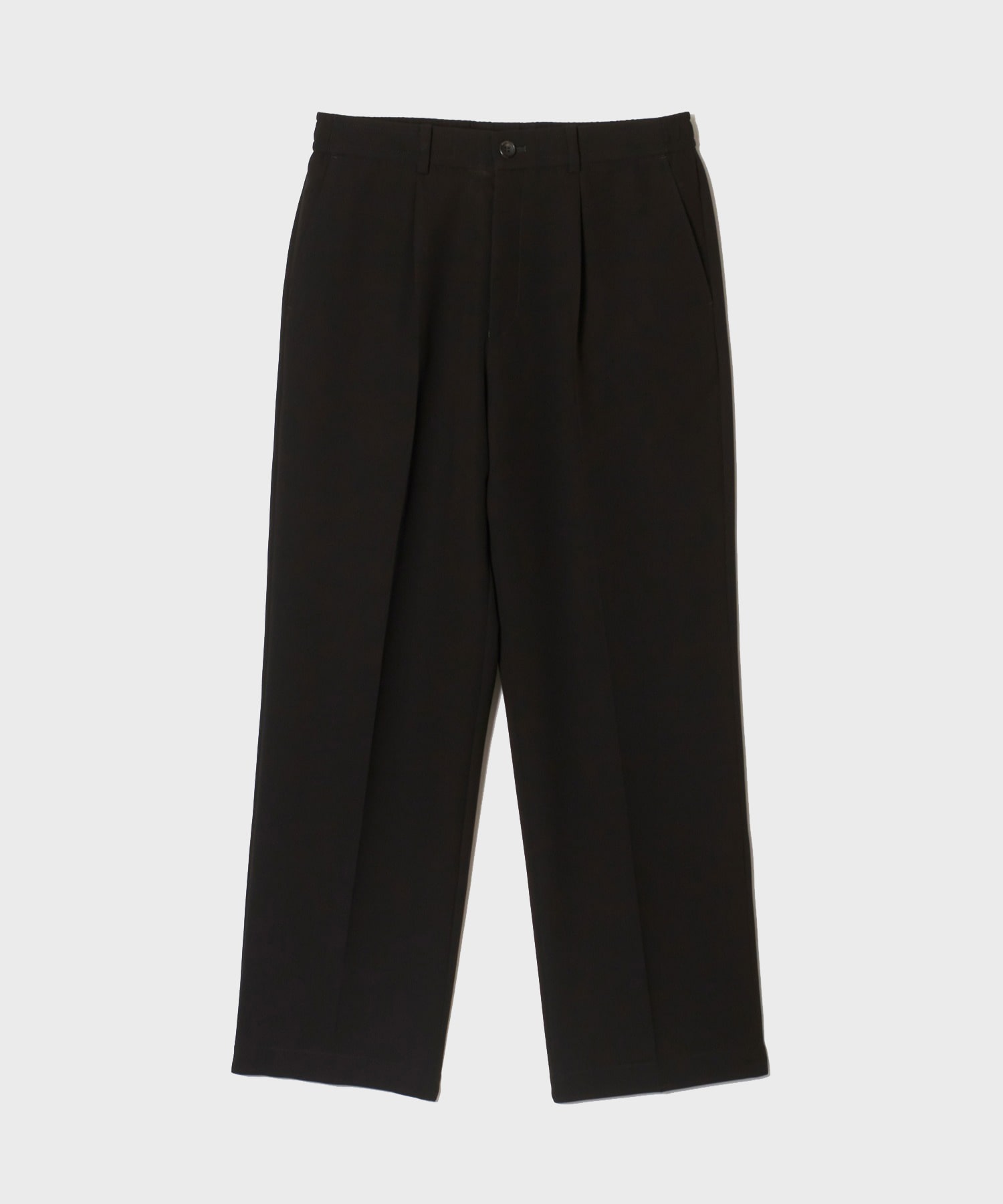PT06-095 1TUCK PANTS (WIDE TAPERED EASY SLACKS)