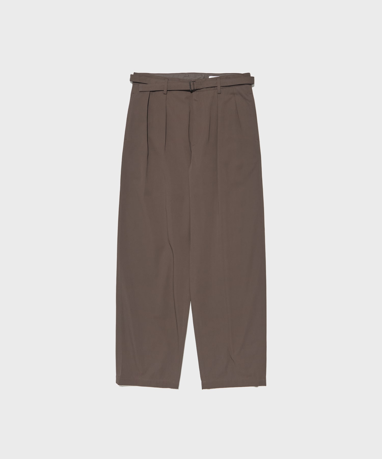 BELTED TAPERED PANTS