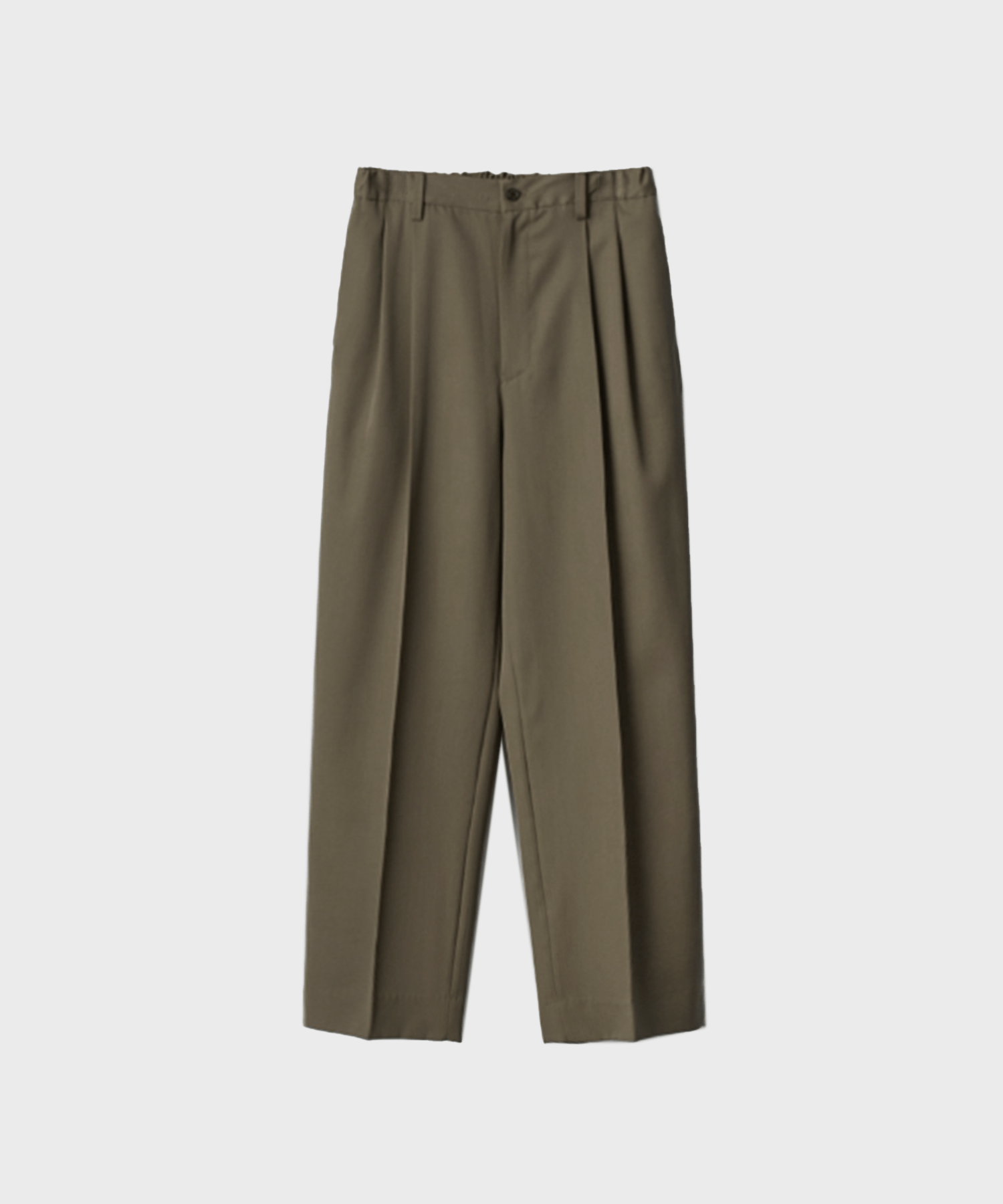 TWO TUCK EASY TROUSERS