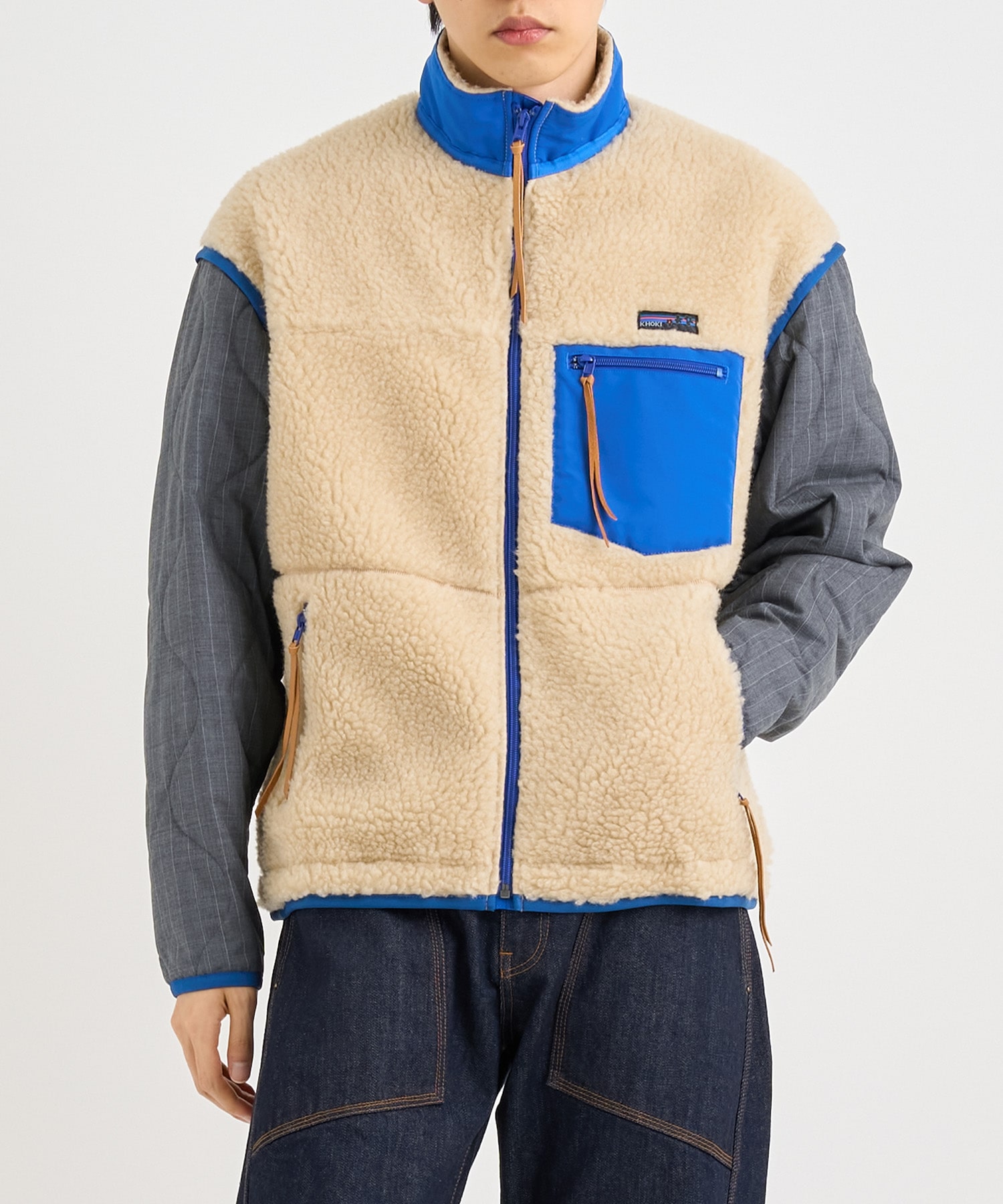 Freece-texture jacket