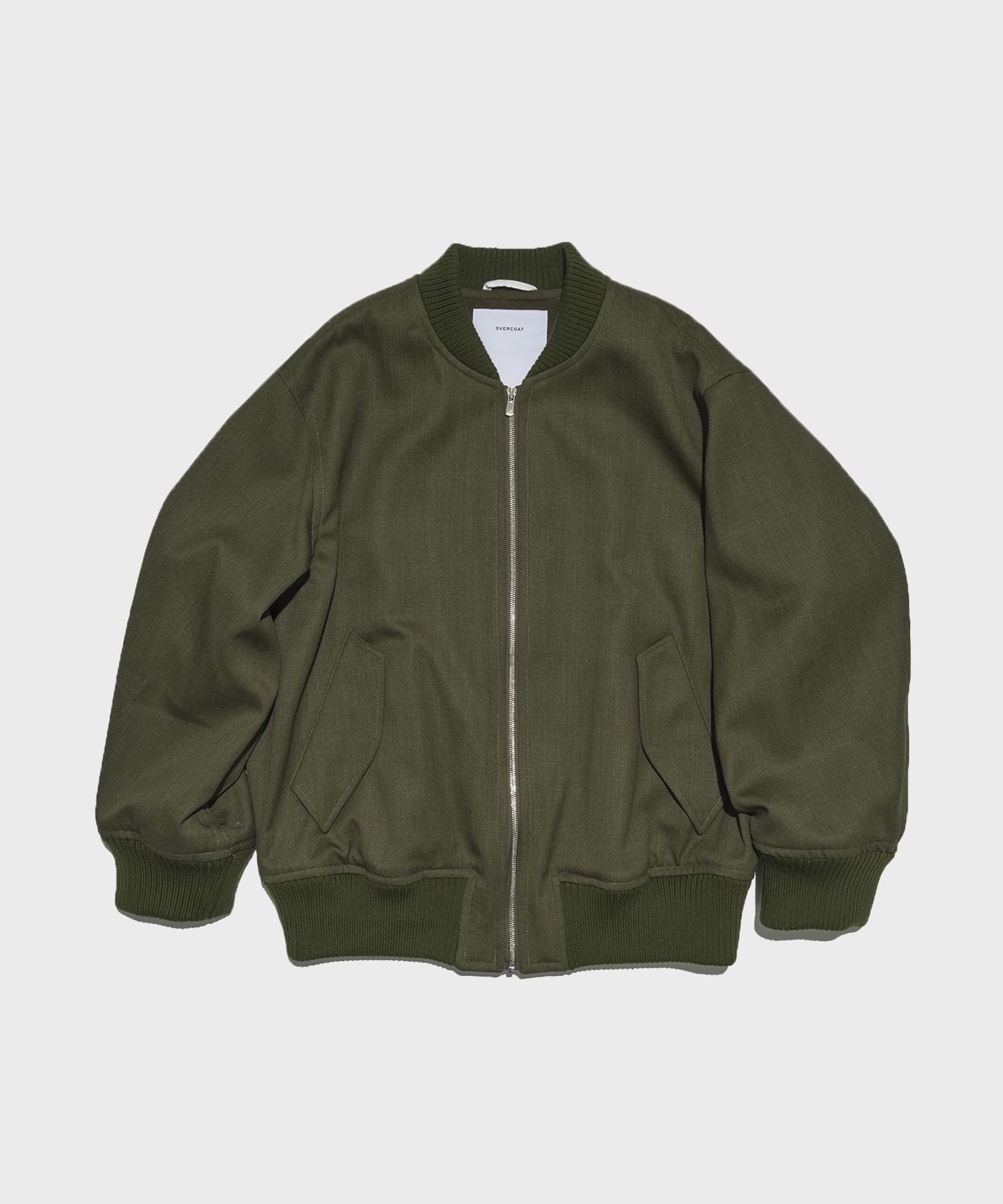 MA-1 BOMBER JACKET IN WOOL SERGE
