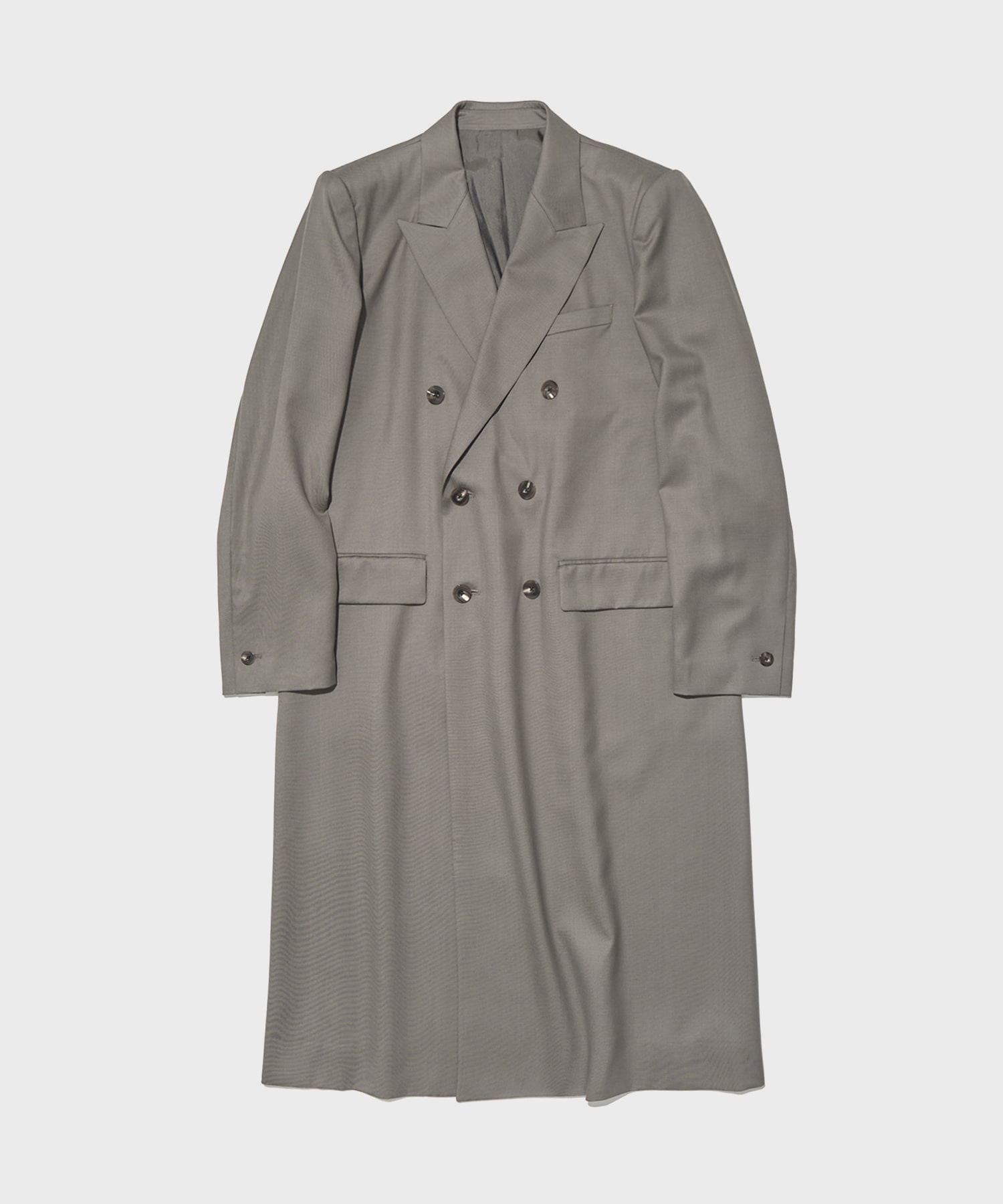 DOUBLE-BREASTED CHESTER COAT