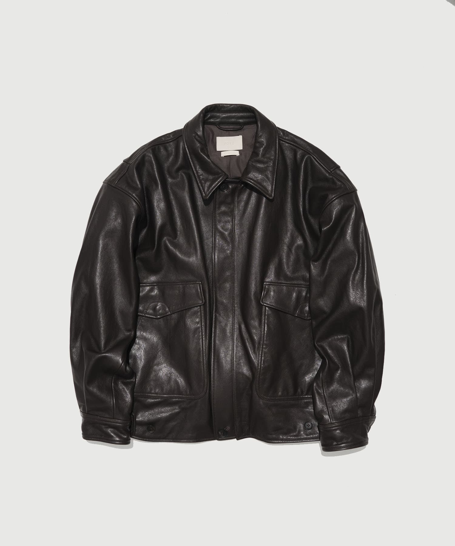 Leather Flight Jacket