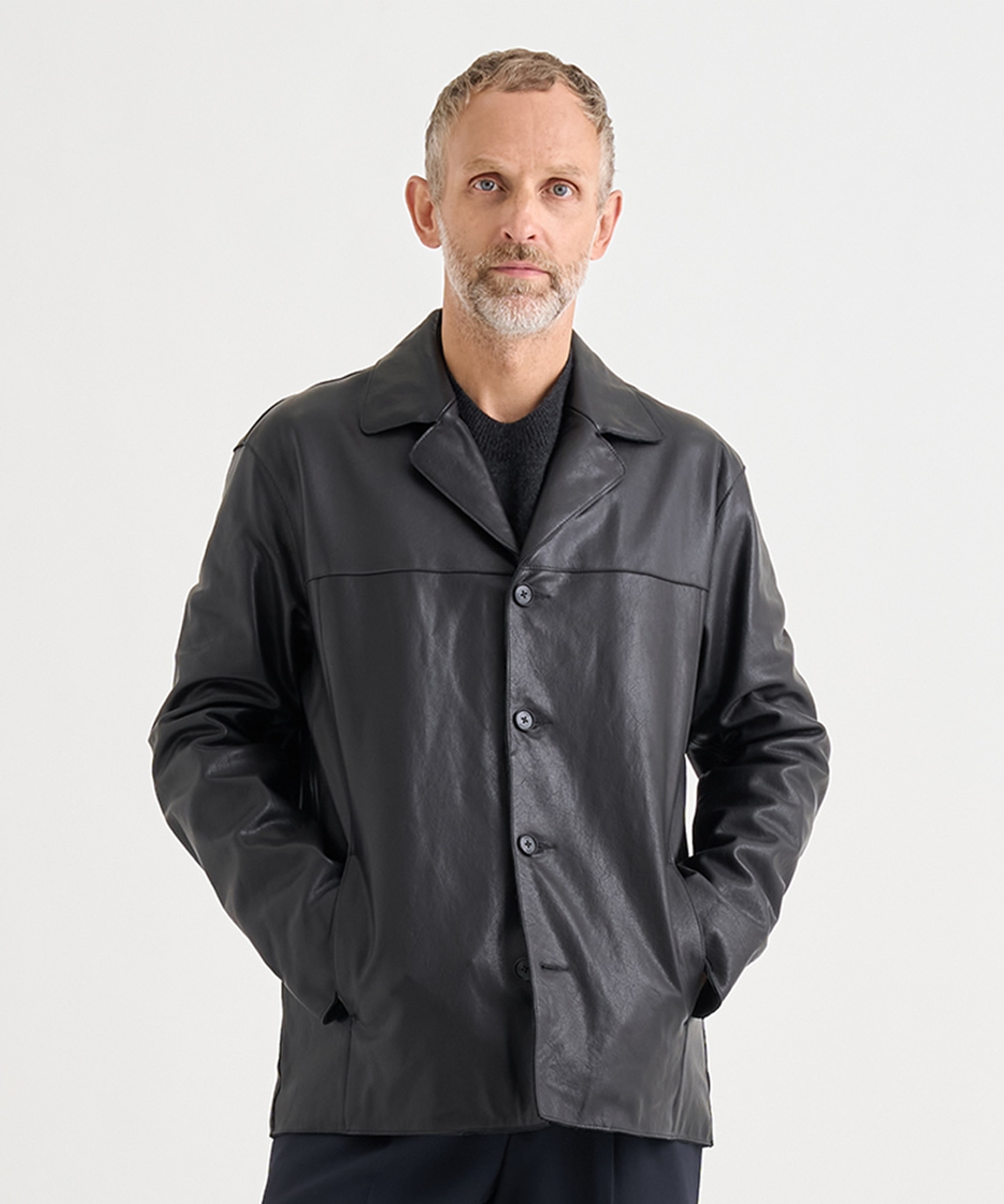 Leather Car Jacket