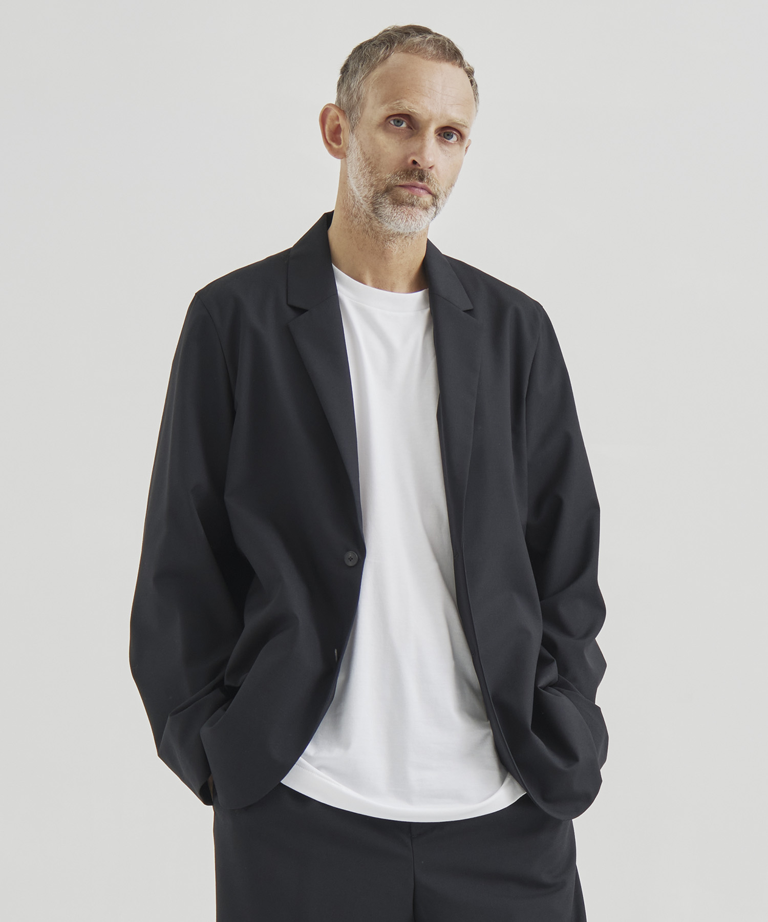 WOOL TORPICAL TAILORED JACKET