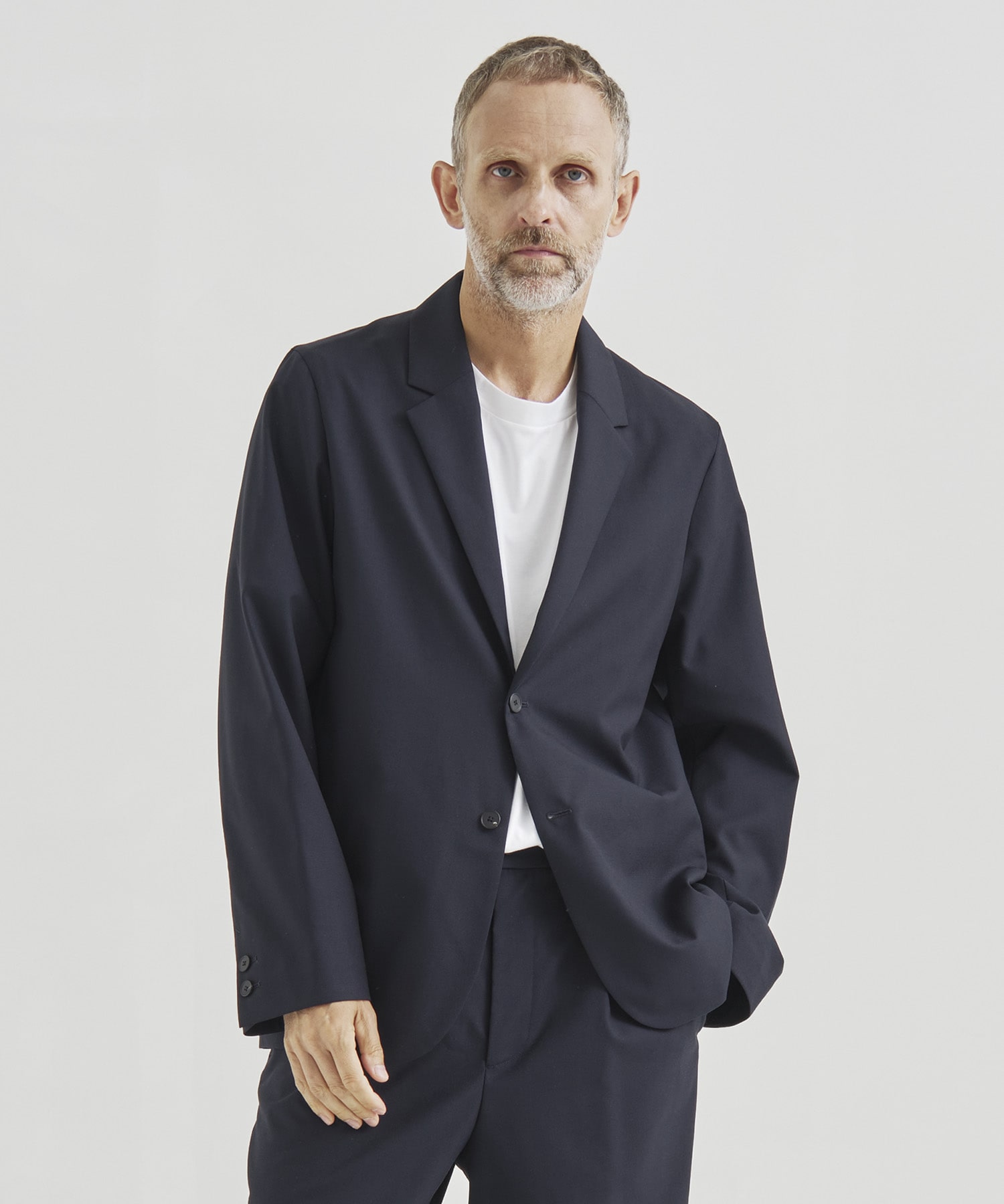 WOOL TORPICAL TAILORED JACKET